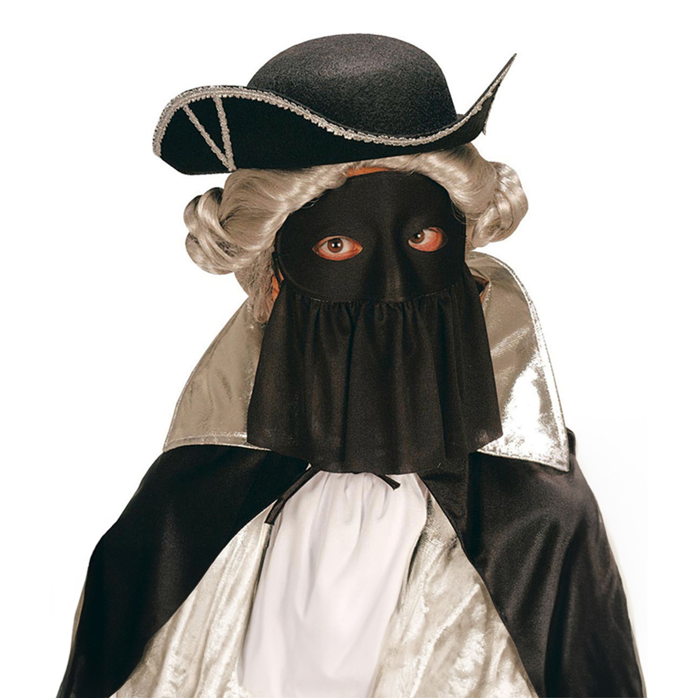 Bild föreställande produkten Ögonmask Svart med Slöja