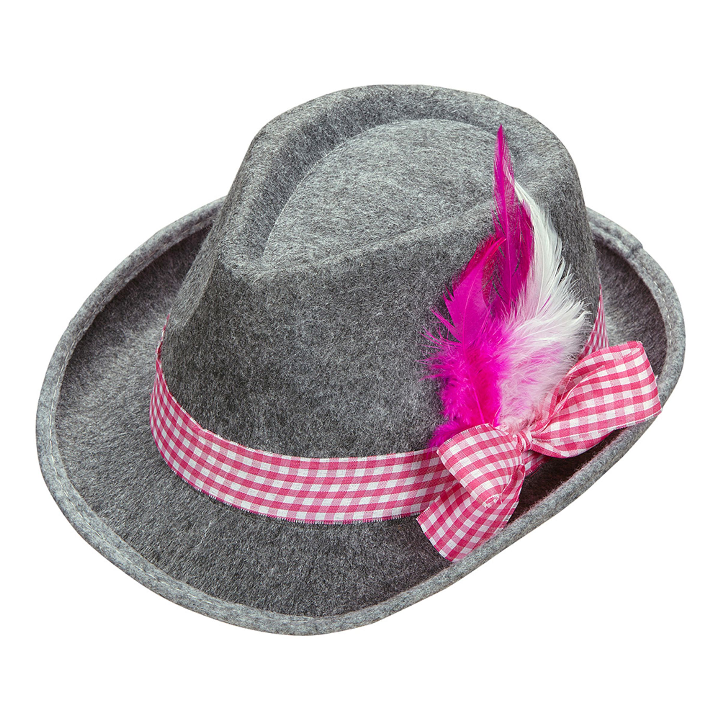 Bild föreställande produkten Oktoberfest Hatt med Fjädrar – One size