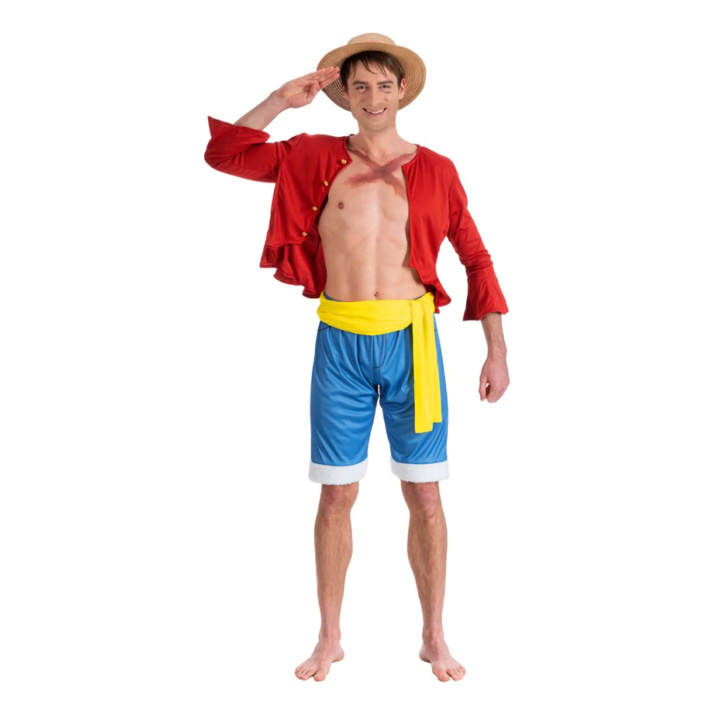 Bild föreställande produkten One Piece Luffy&trade; Maskeraddräkt – X-Large