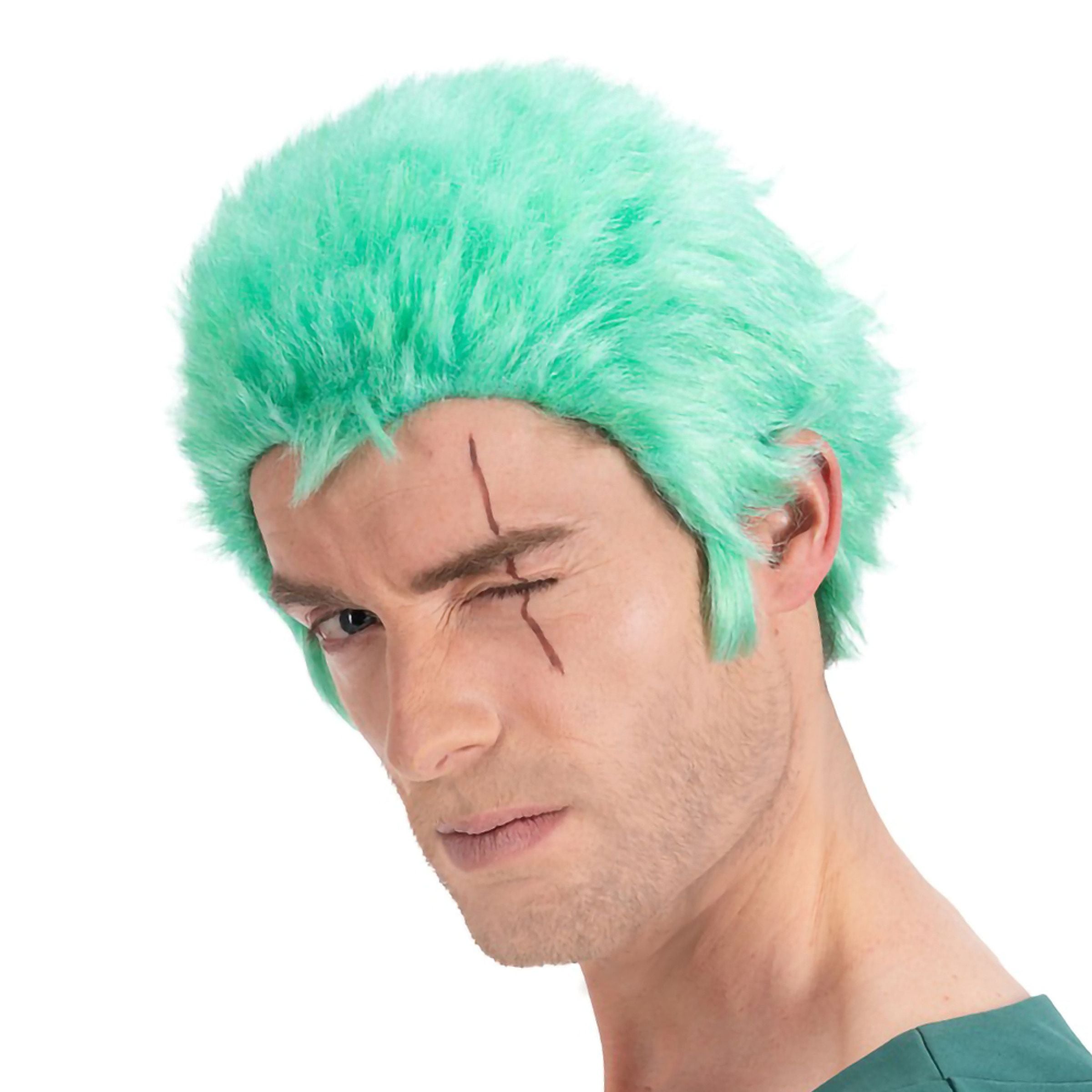 Bild föreställande produkten One Piece Zoro&trade; Peruk – One size