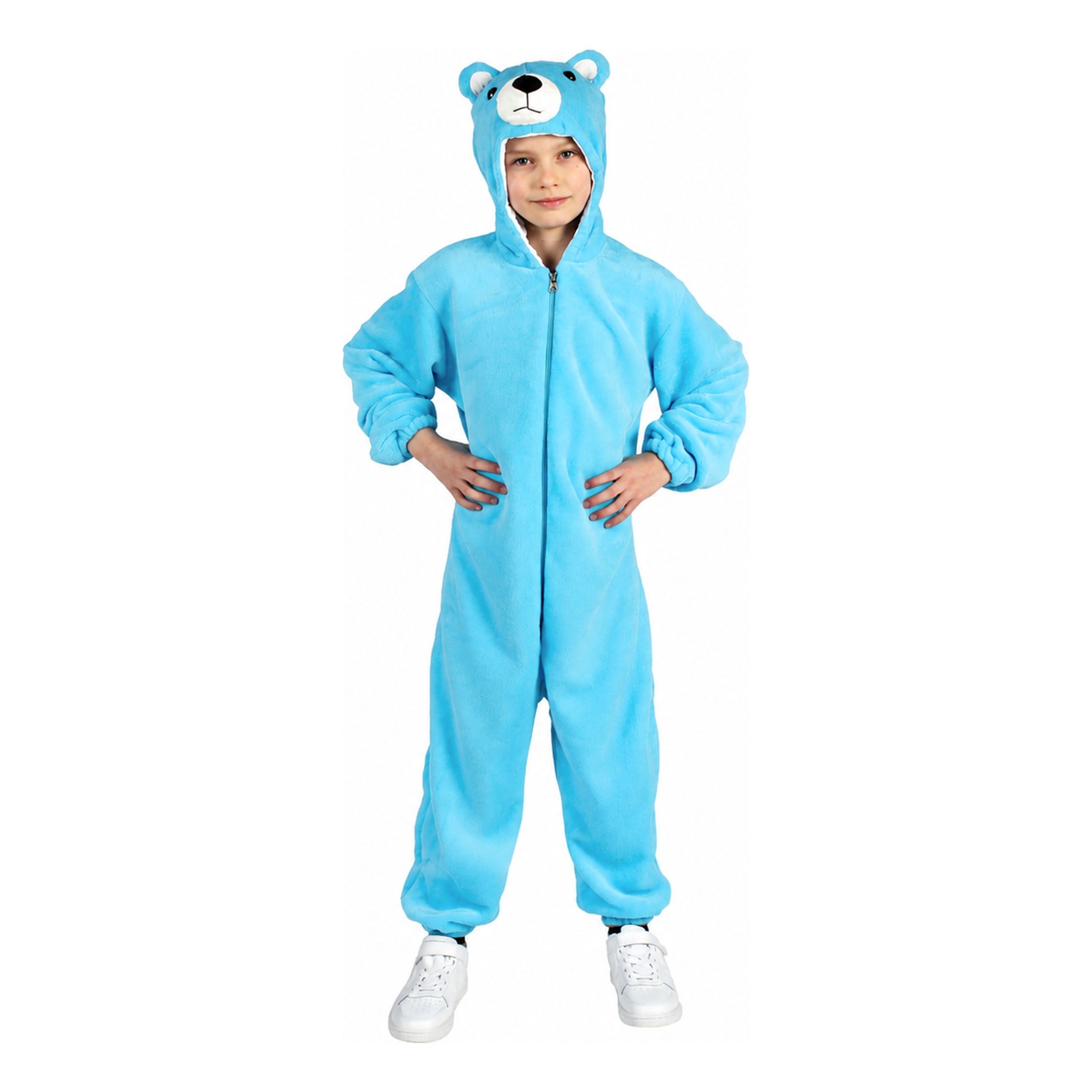 Bild föreställande produkten Onesie Blå Björn Barn Maskeraddräkt – XX-Large