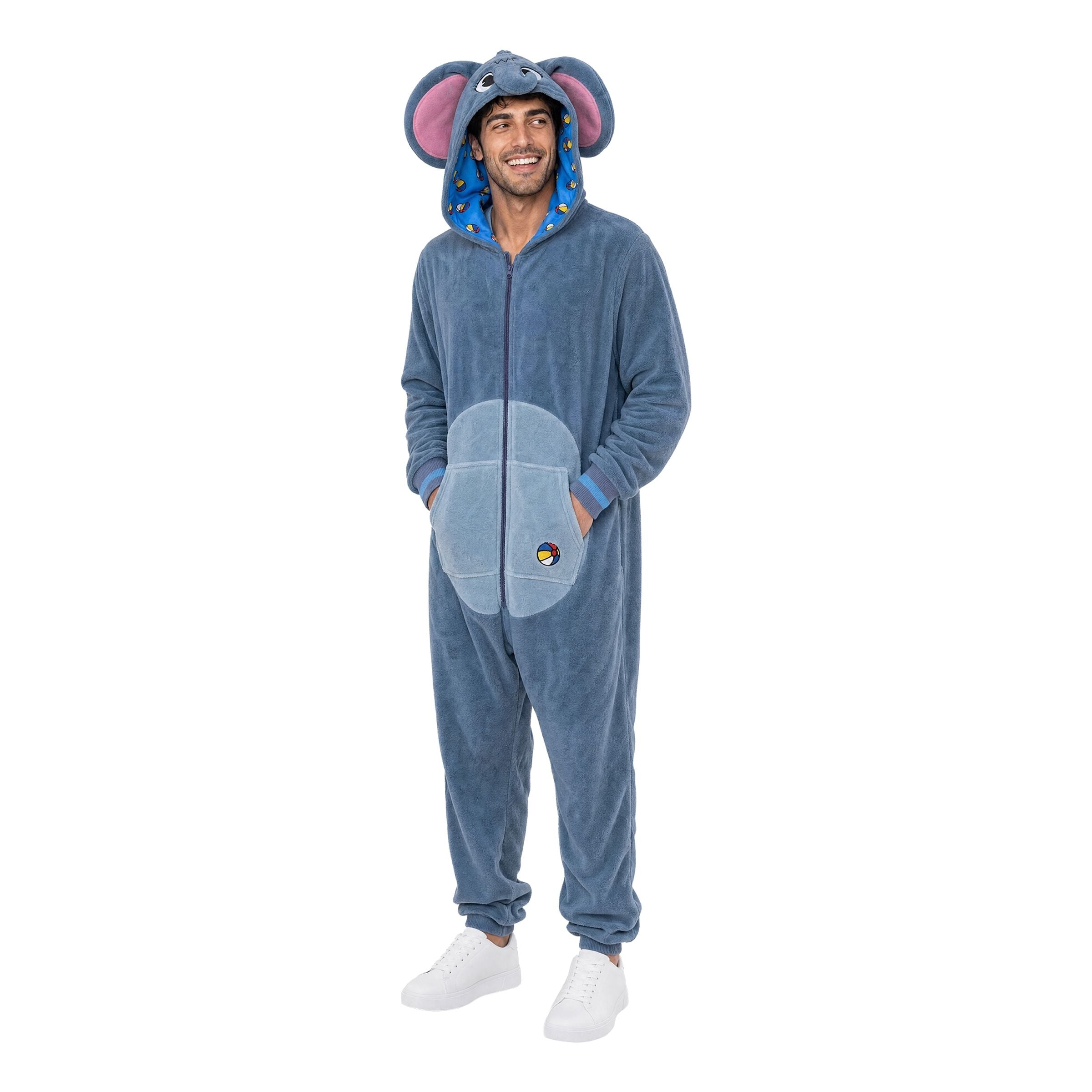 Bild föreställande produkten Onesie Elefant Maskeraddräkt – XX-Large