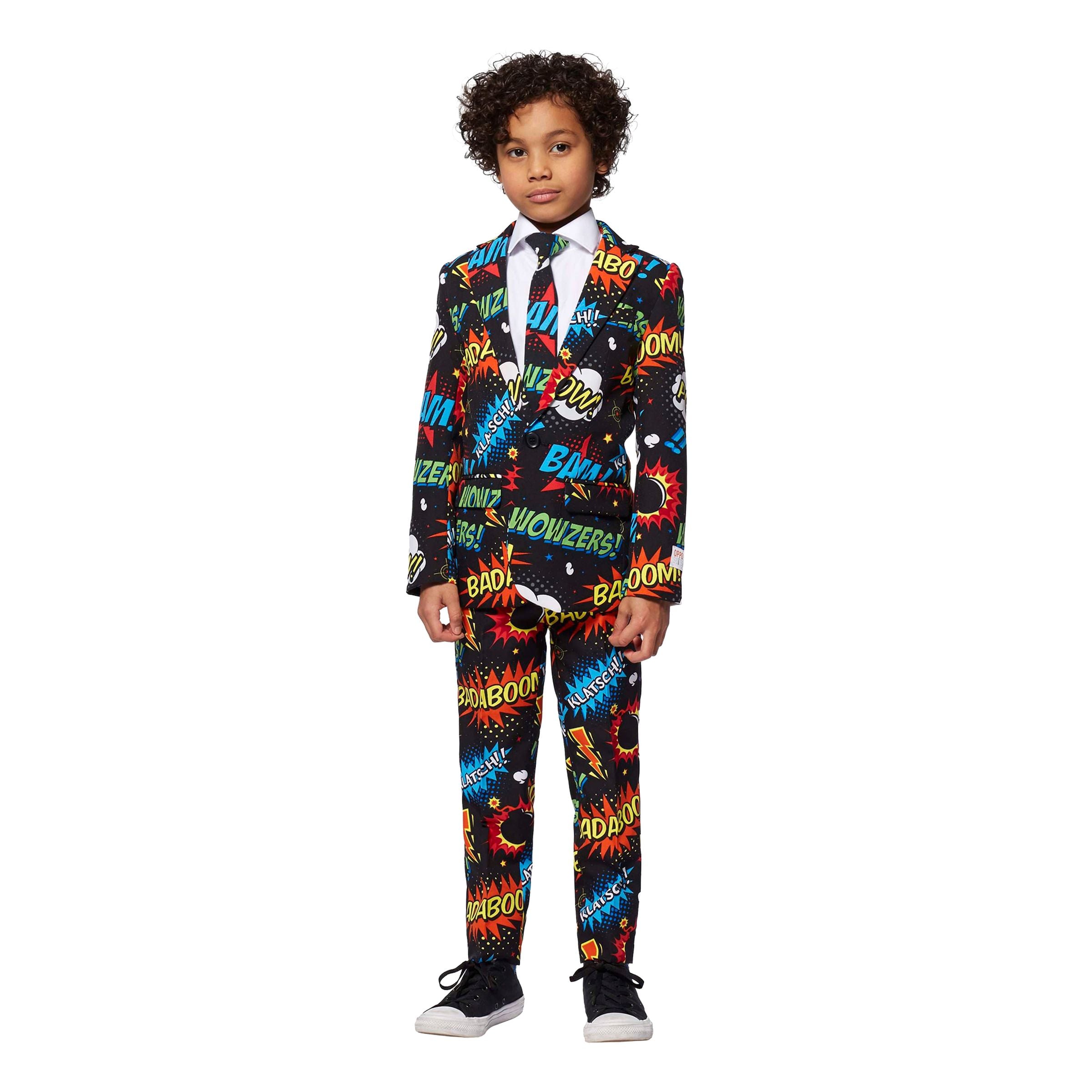 Bild föreställande produkten OppoSuits Boys Badaboom Kostym – 92-98