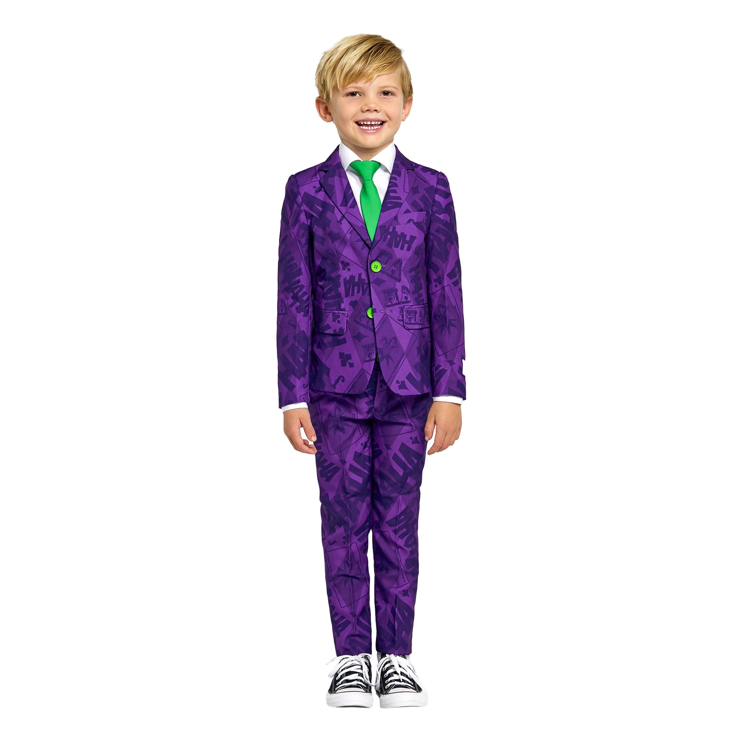 Bild föreställande produkten OppoSuits Boys The Joker&trade; Kostym – 98/104