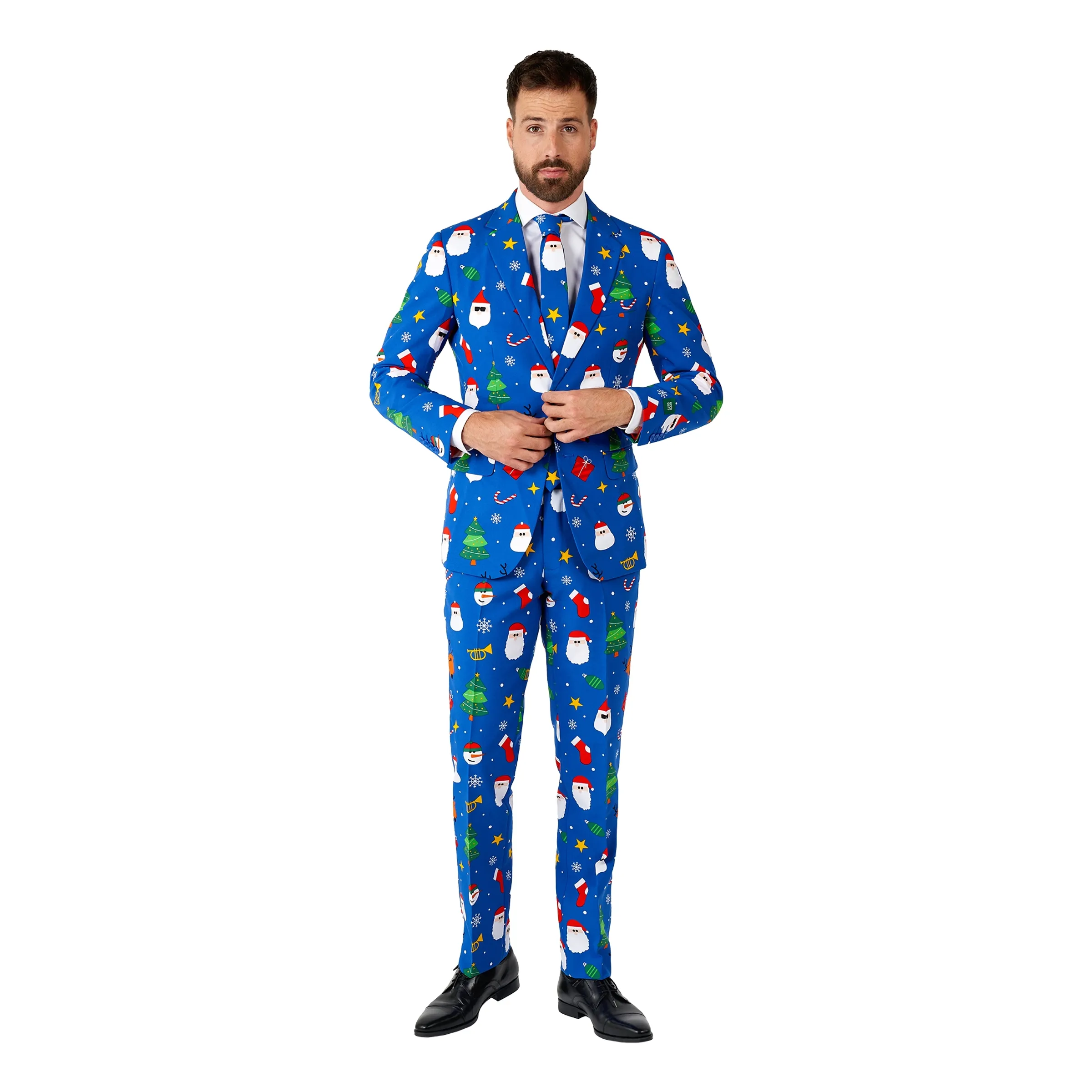 Bild föreställande produkten OppoSuits Festivity Blue Kostym – 60