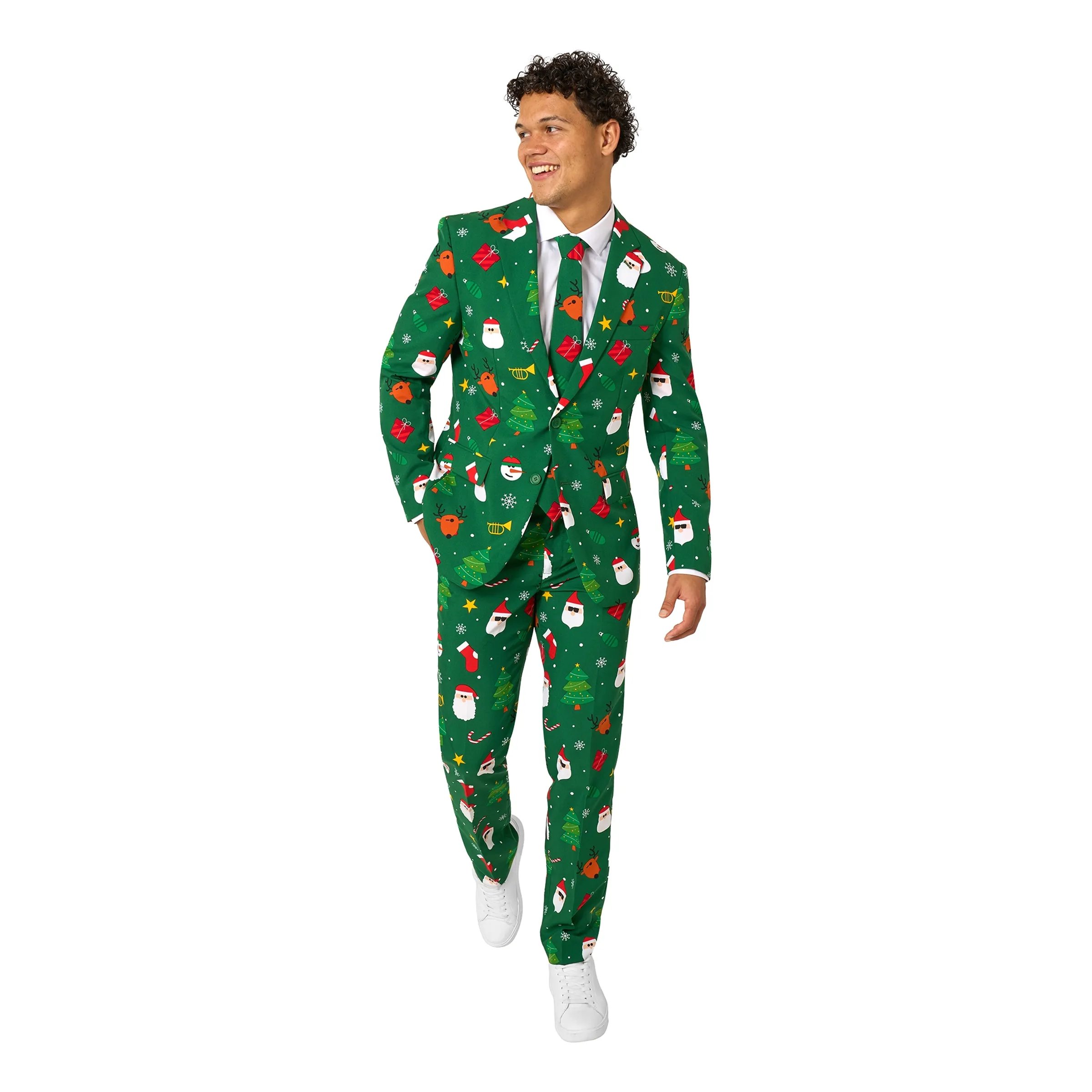 Bild föreställande produkten OppoSuits Festivity Green Kostym – 58