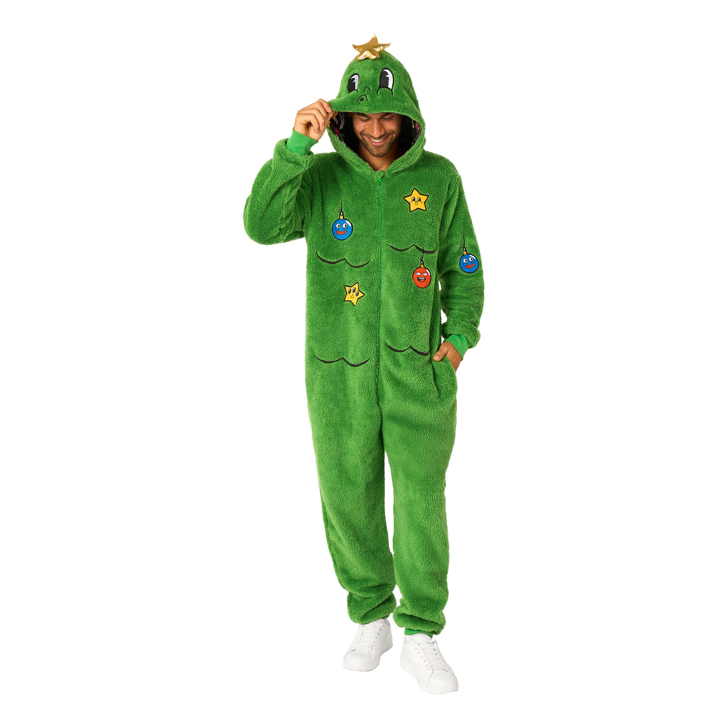 Bild föreställande produkten OppoSuits Julgran Onesie – Medium