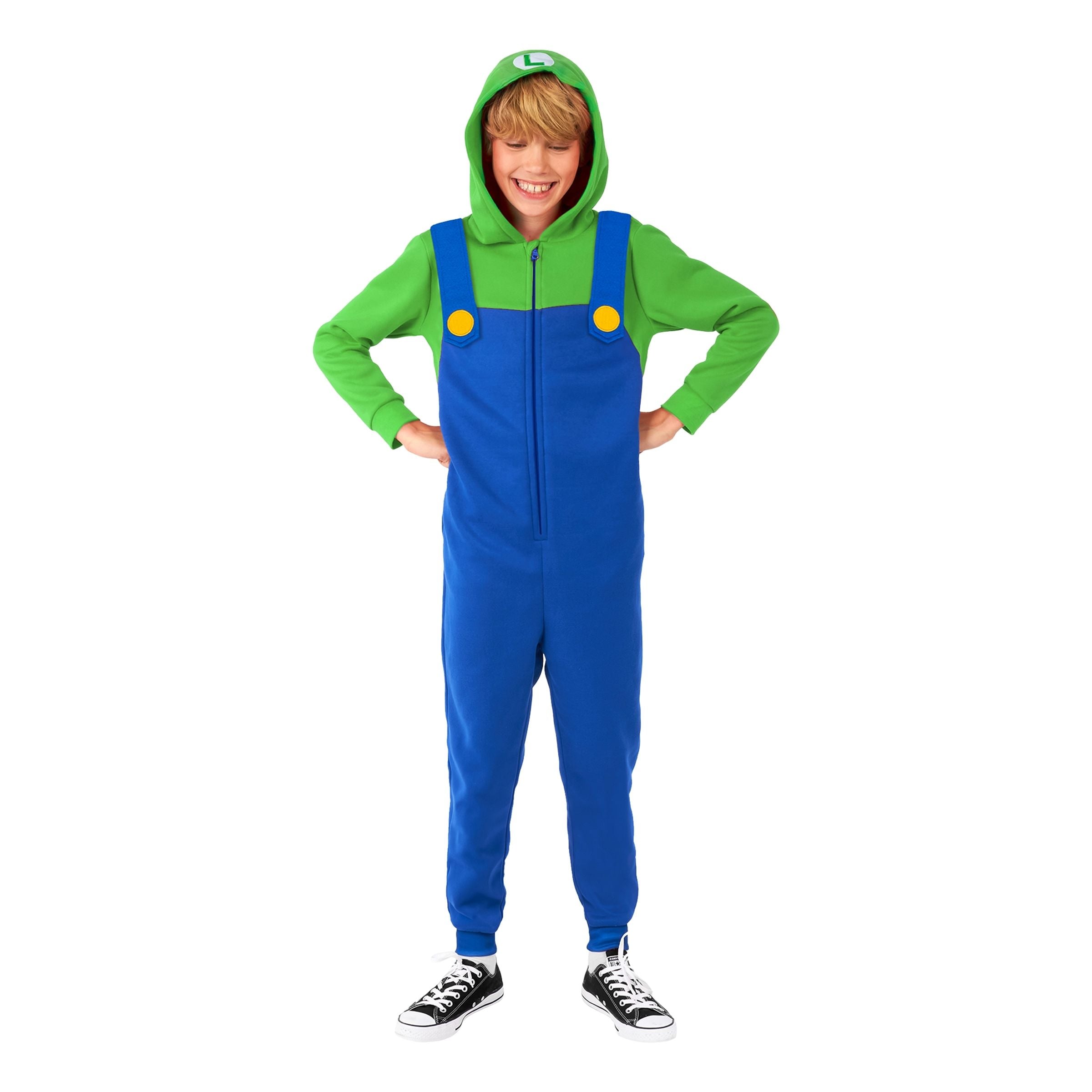 Bild föreställande produkten OppoSuits Luigi Barn Onesie – Small