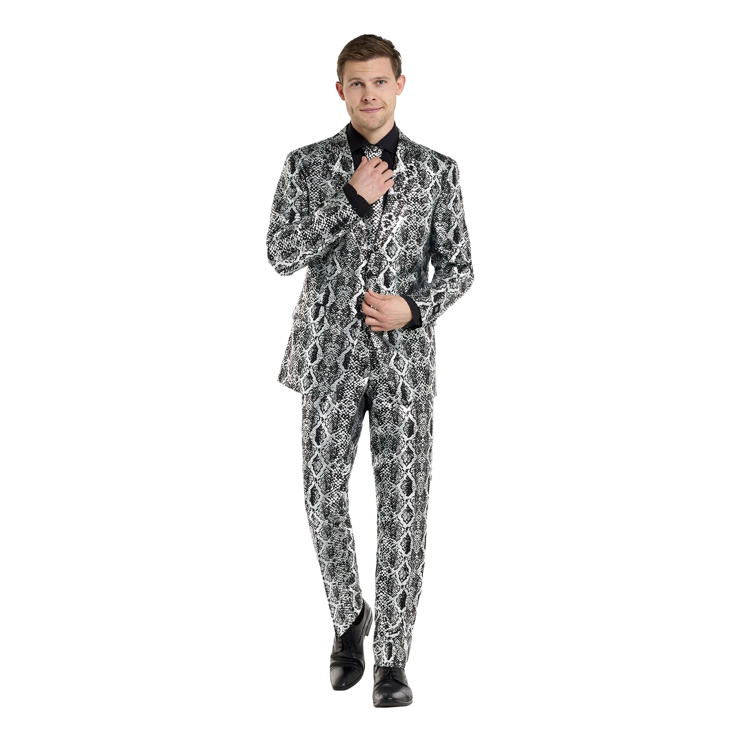 Bild föreställande produkten OppoSuits Silver Snake Kostym – 62