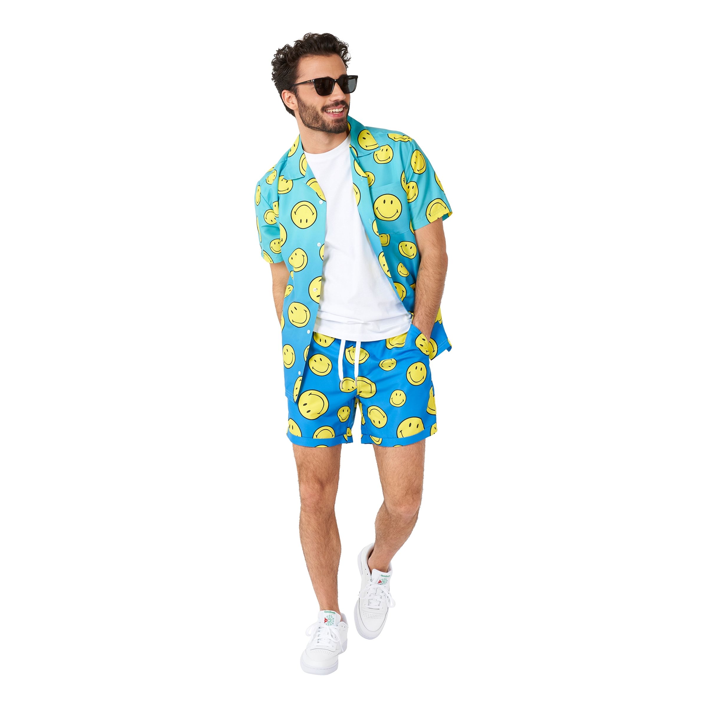 Bild föreställande produkten OppoSuits Smiley Summer Fade Shorts Kostym – X-Large