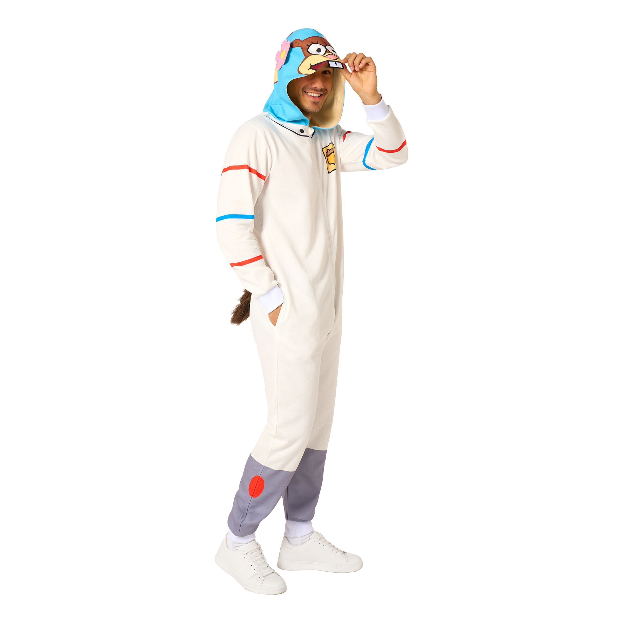 Bild föreställande produkten OppoSuits SvampBob Fyrkant&trade; Sandy Onesie – Large