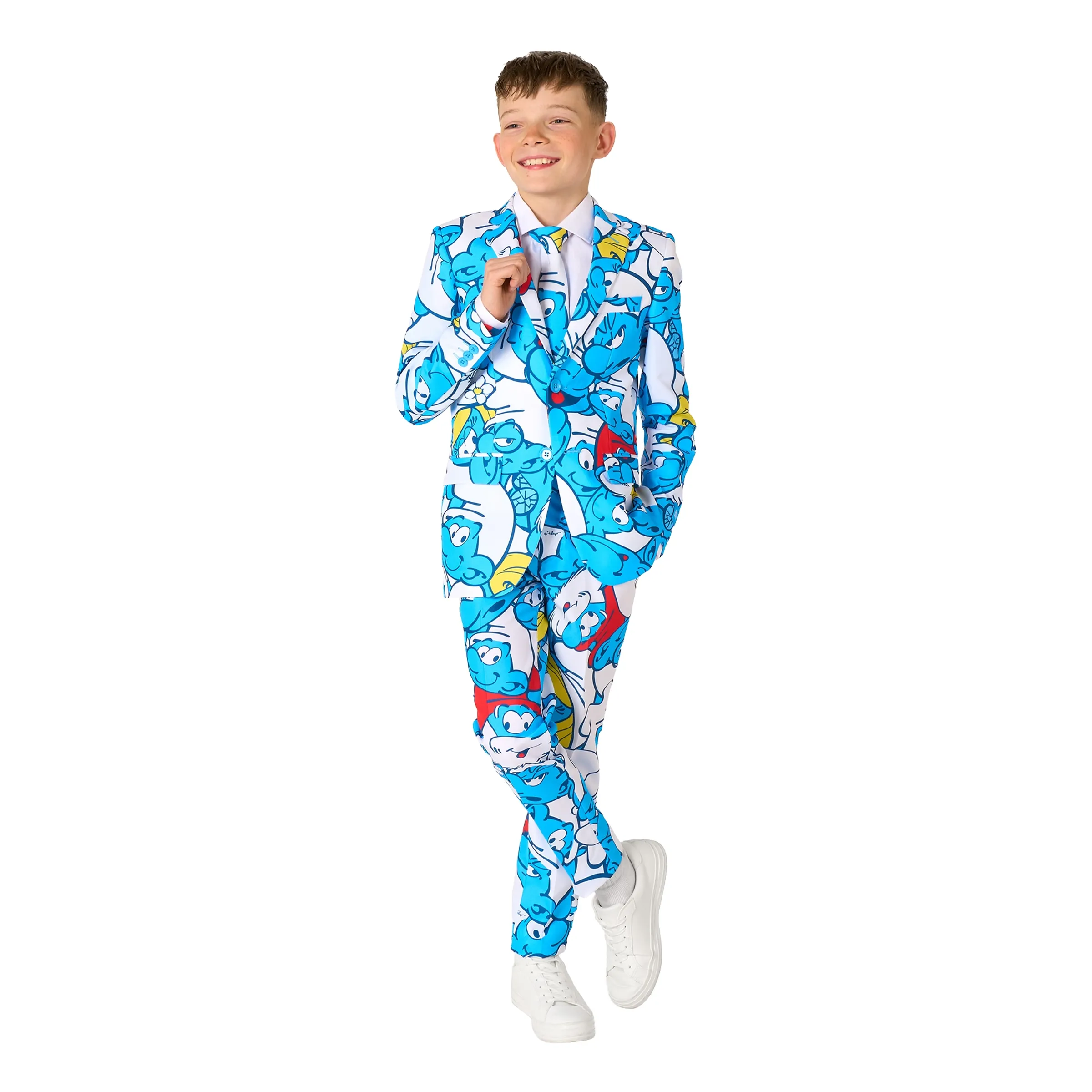 Bild föreställande produkten OppoSuits The Smurfs&trade; Teen Kostym – 170/176