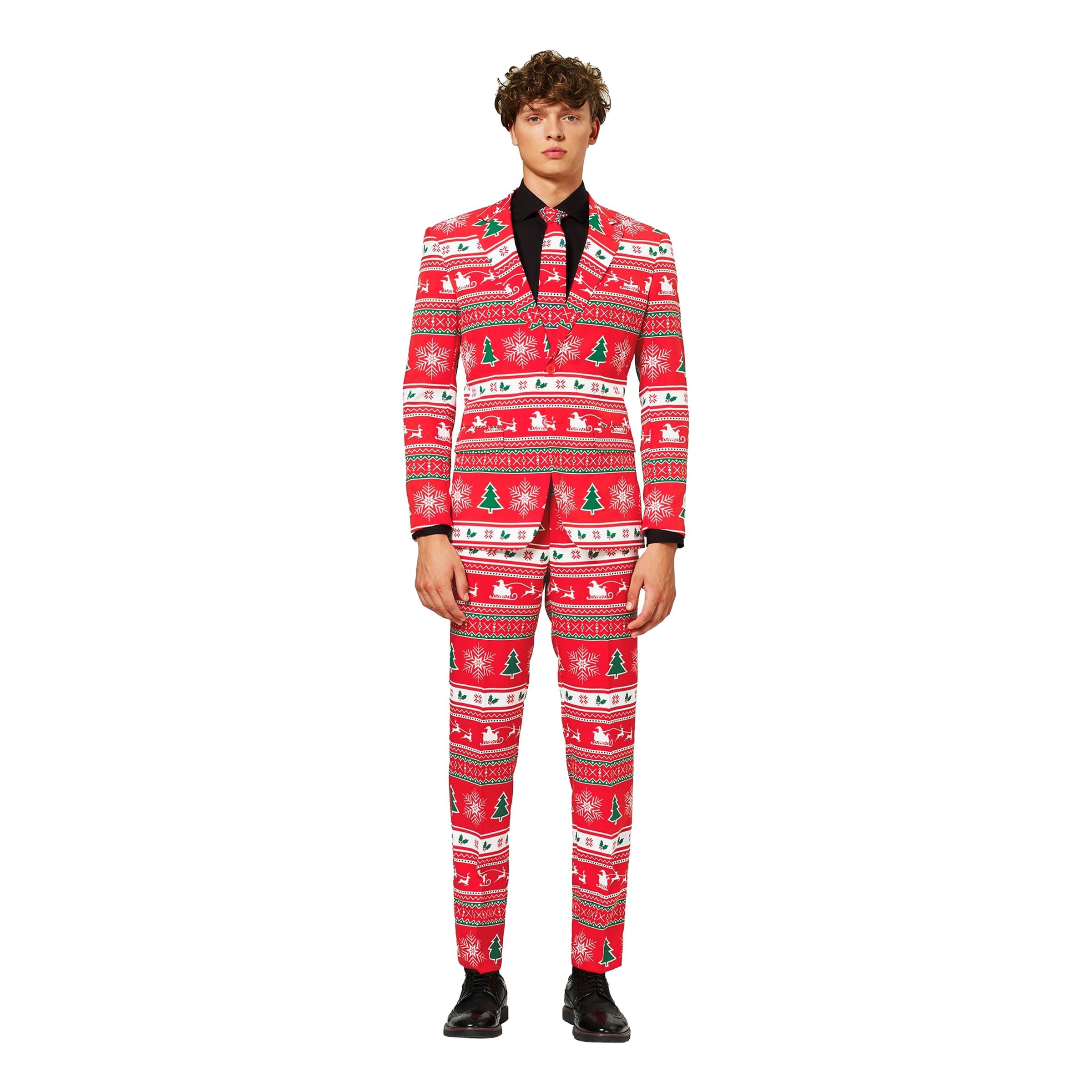 Bild föreställande produkten OppoSuits Winter Wonderland Kostym – 48