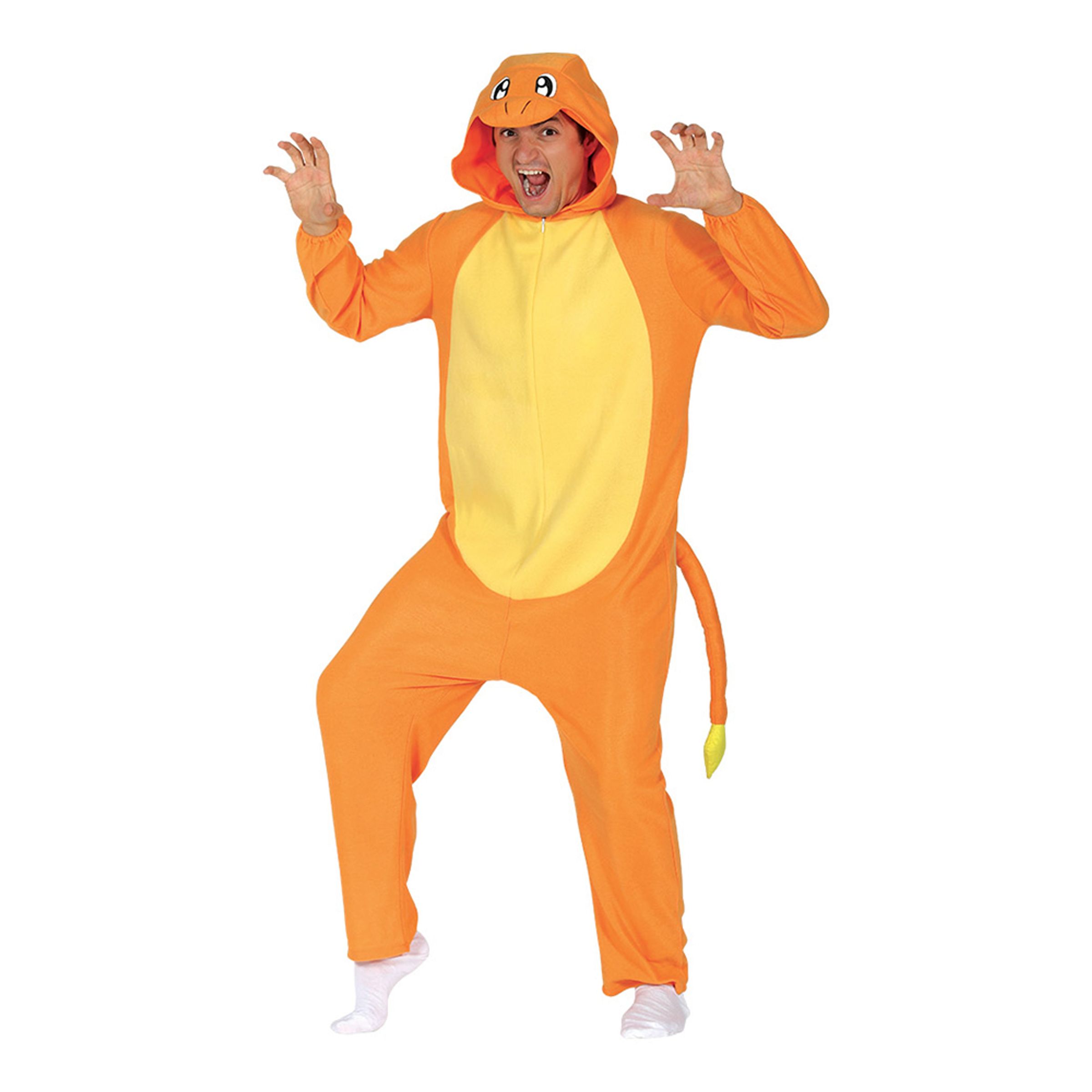 Bild föreställande produkten Orange Drake Maskeraddräkt – X-Large