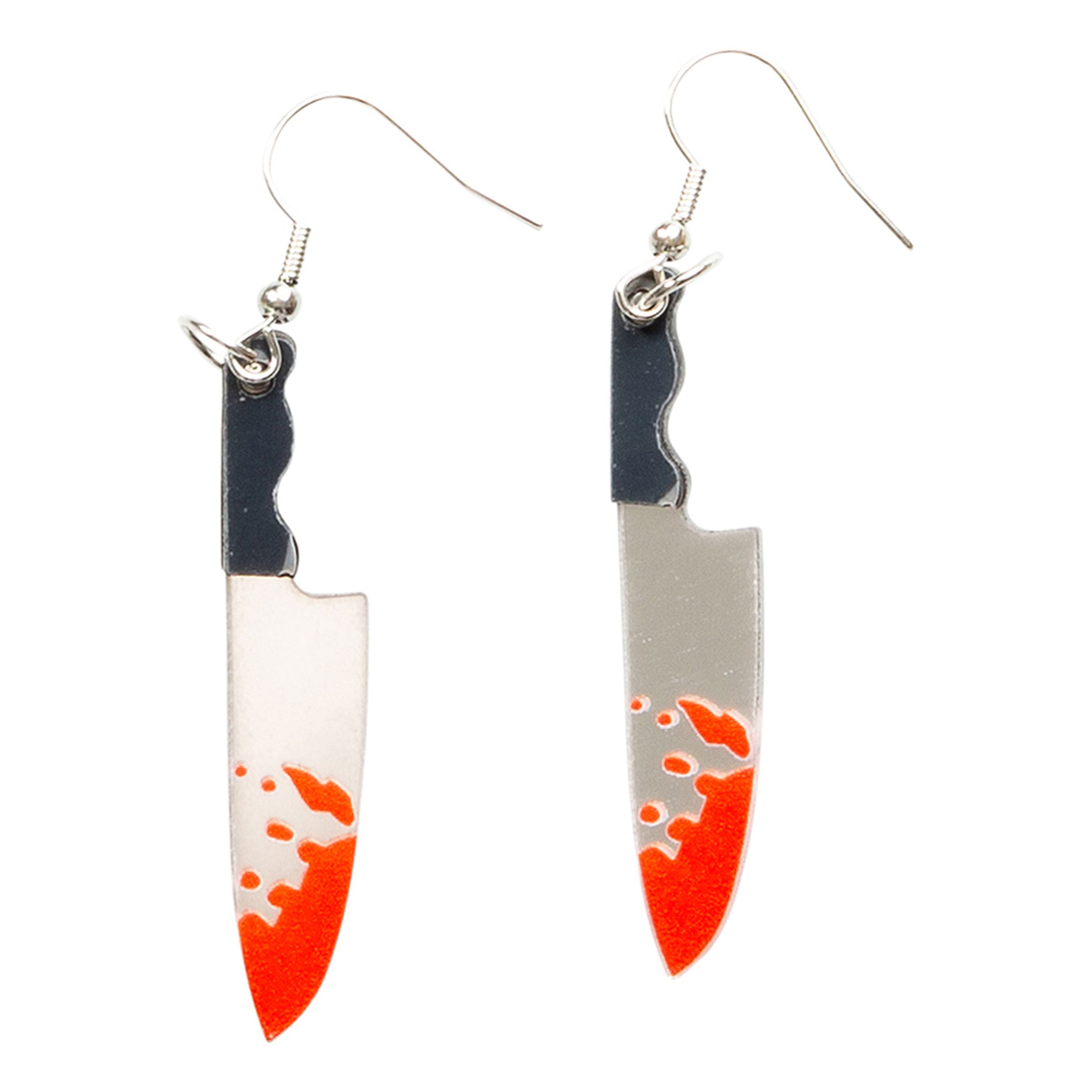 Bild föreställande produkten Örhängen Blodiga Knivar