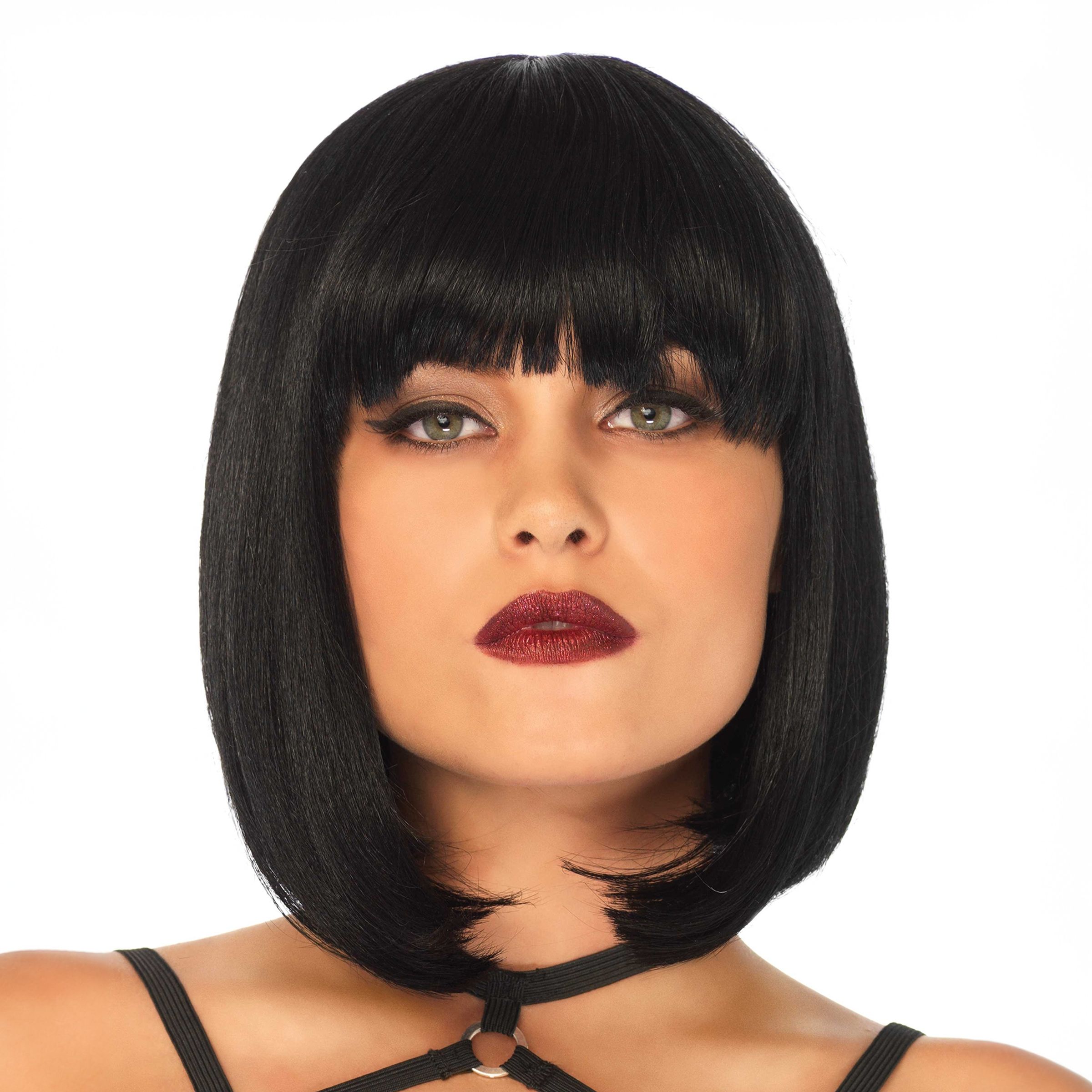 Bild föreställande produkten Page Svart Deluxe Peruk – One size