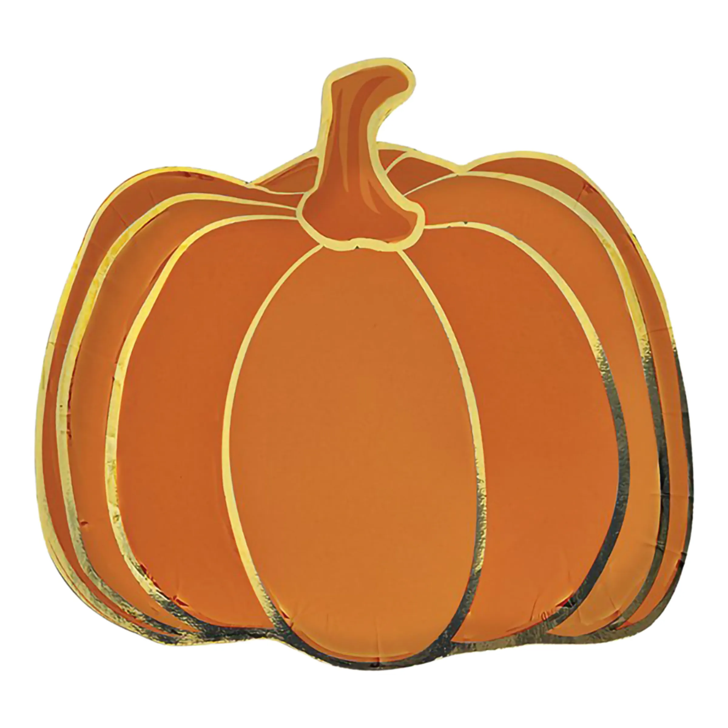 Bild föreställande produkten Pappersassietter Halloween Pumpor – 8-pack