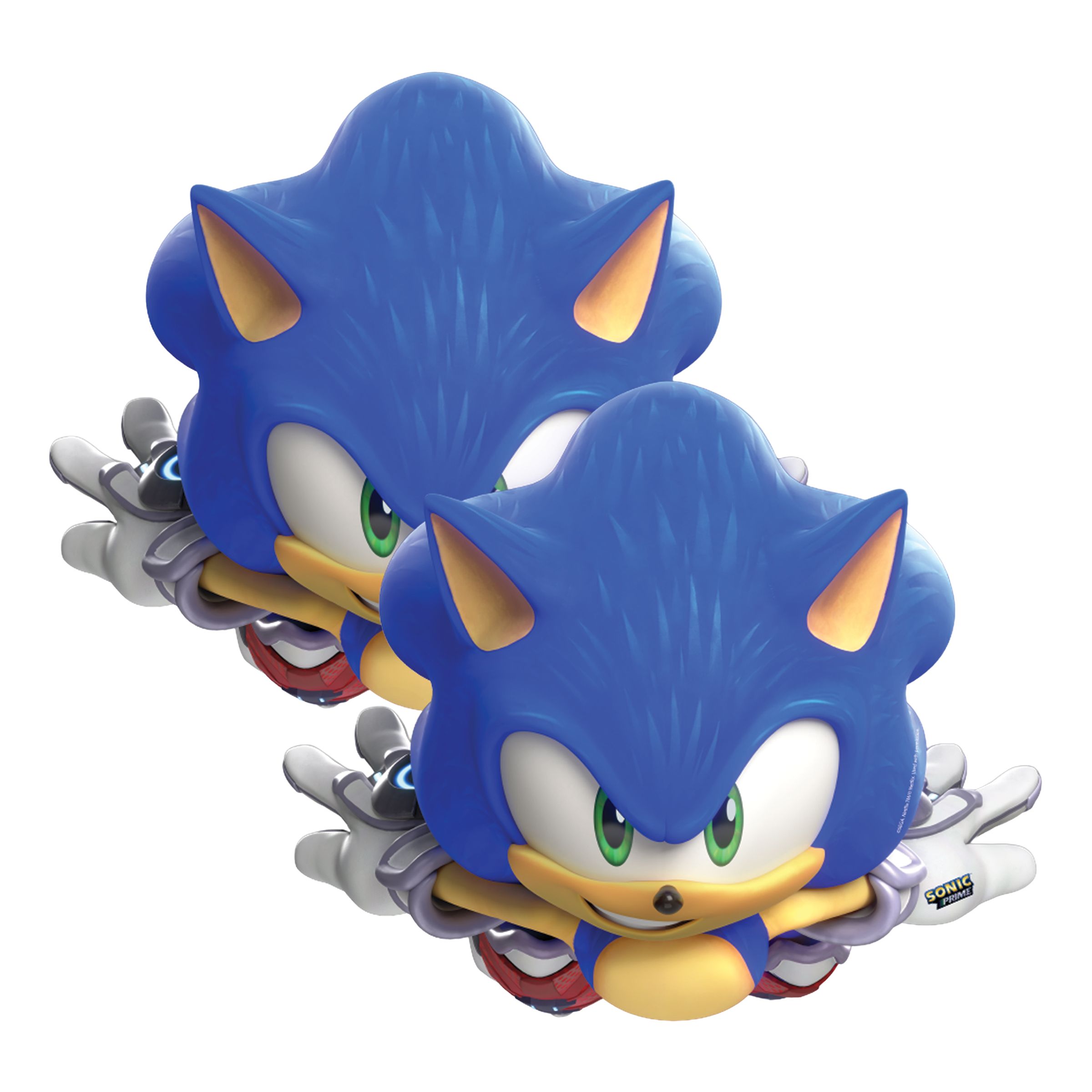 Bild föreställande produkten Pappmasker Sonic Prime&trade; – 6-pack