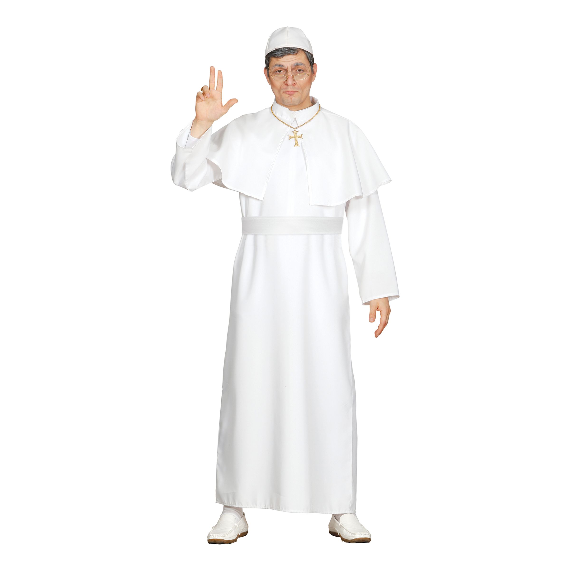 Bild föreställande produkten Påve Franciskus Maskeraddräkt – Medium