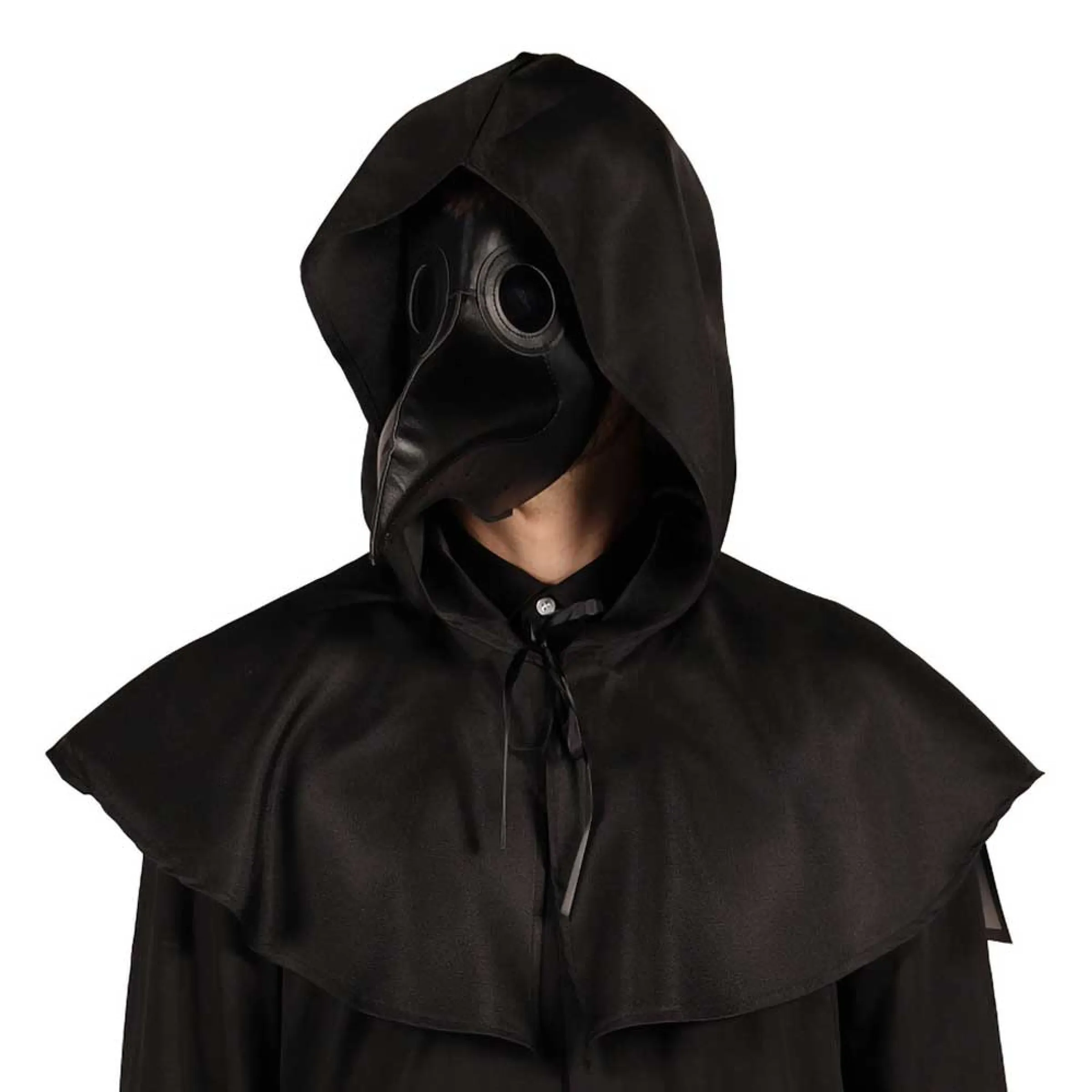 Bild föreställande produkten Pesten Doktor Mask med Huva – One size