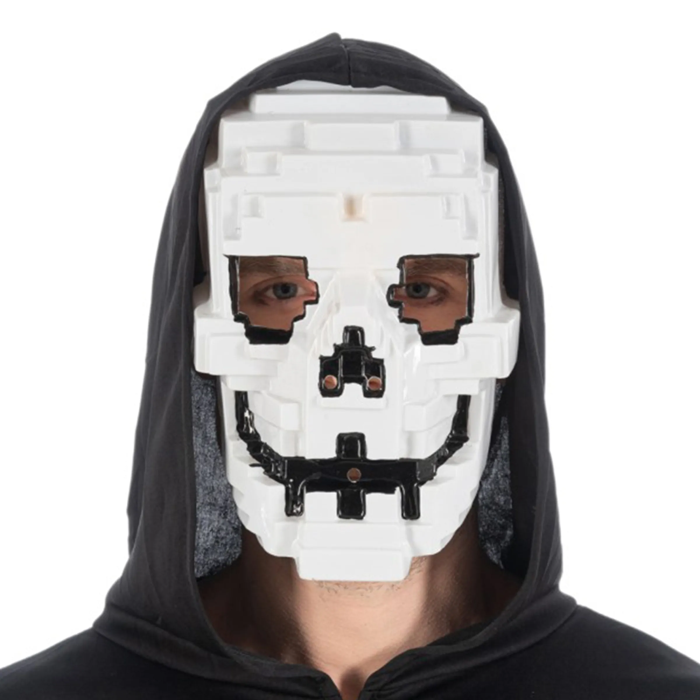 Bild föreställande produkten Pixel Gamer Dödskalle Mask – One size
