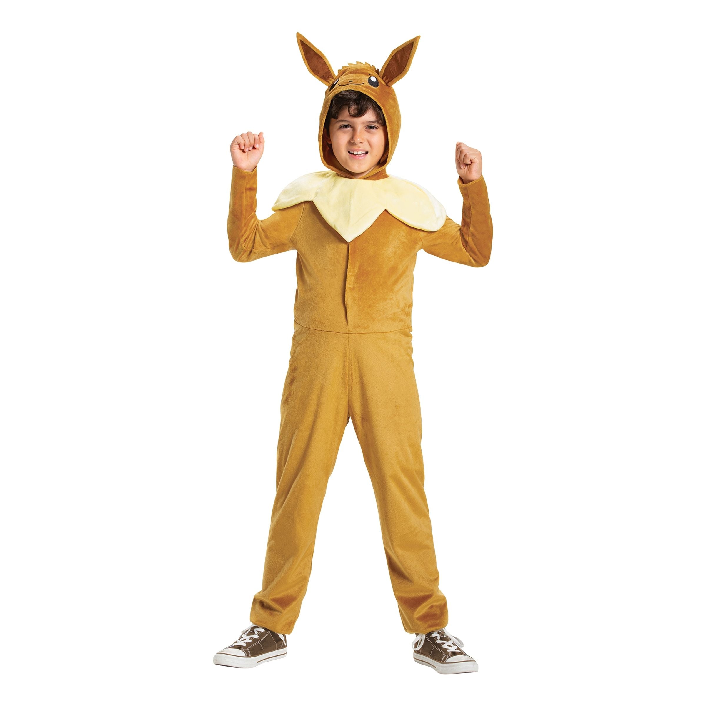 Bild föreställande produkten Pokémon Eevee Jumpsuit Barn Maskeraddräkt – Medium