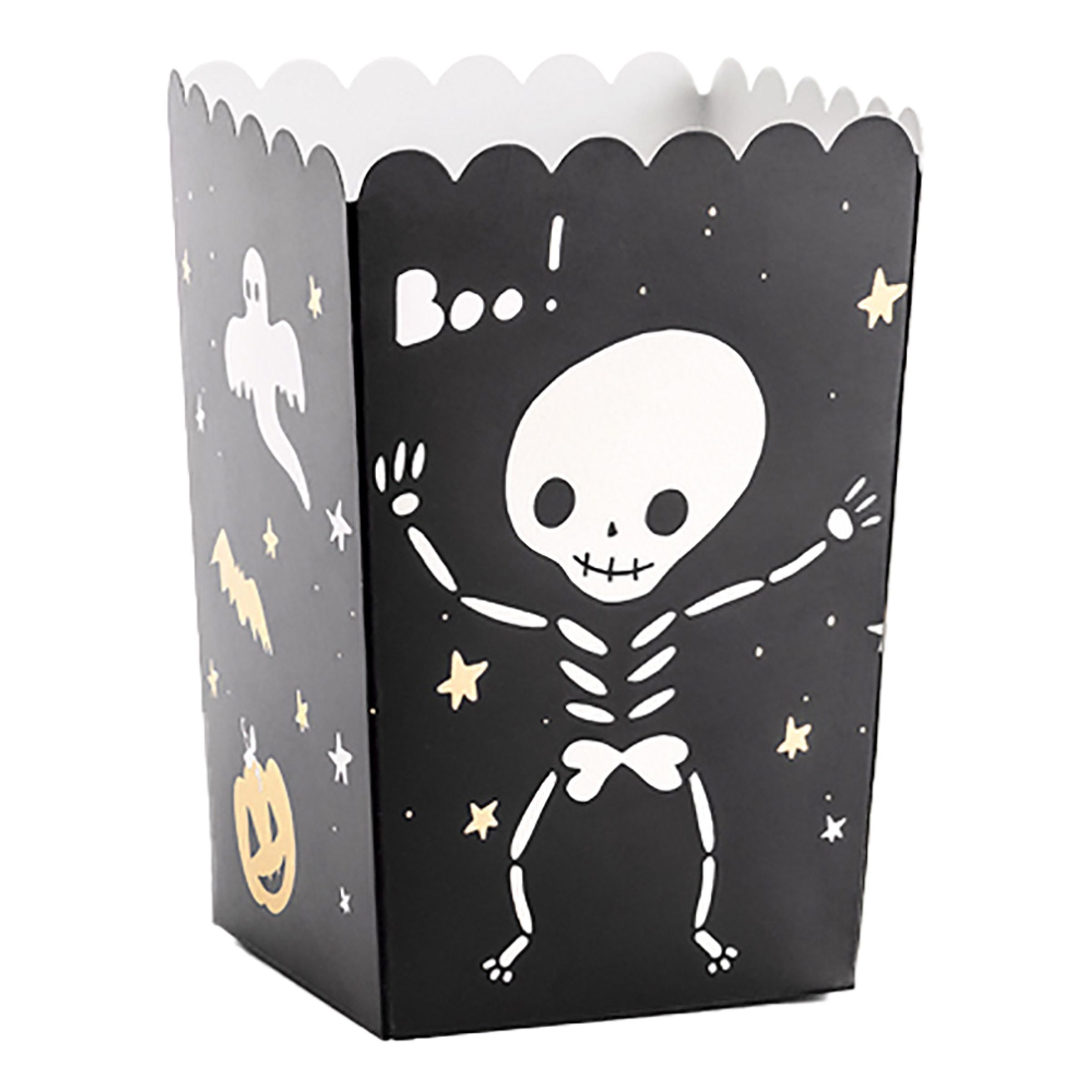 Bild föreställande produkten Popcornbägare Spöke BOO – 6-pack