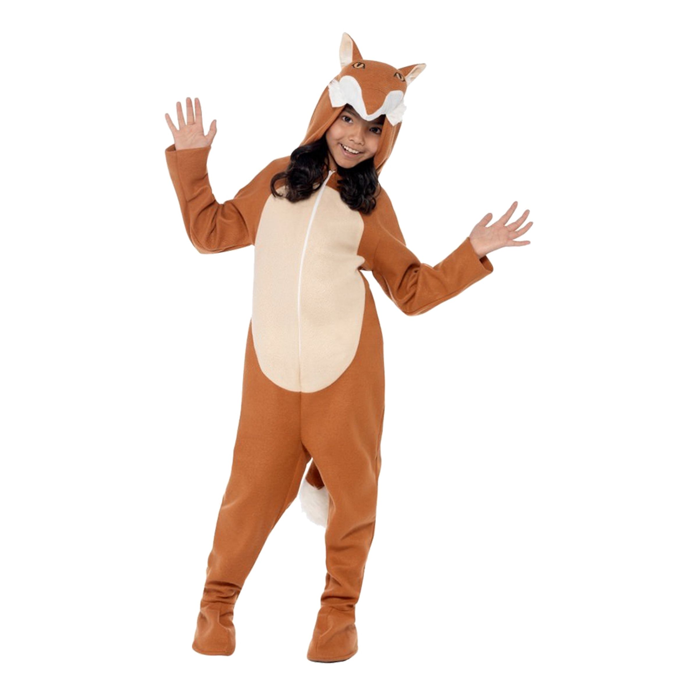 Bild föreställande produkten Räv Jumpsuit Barn Maskeraddräkt – Medium