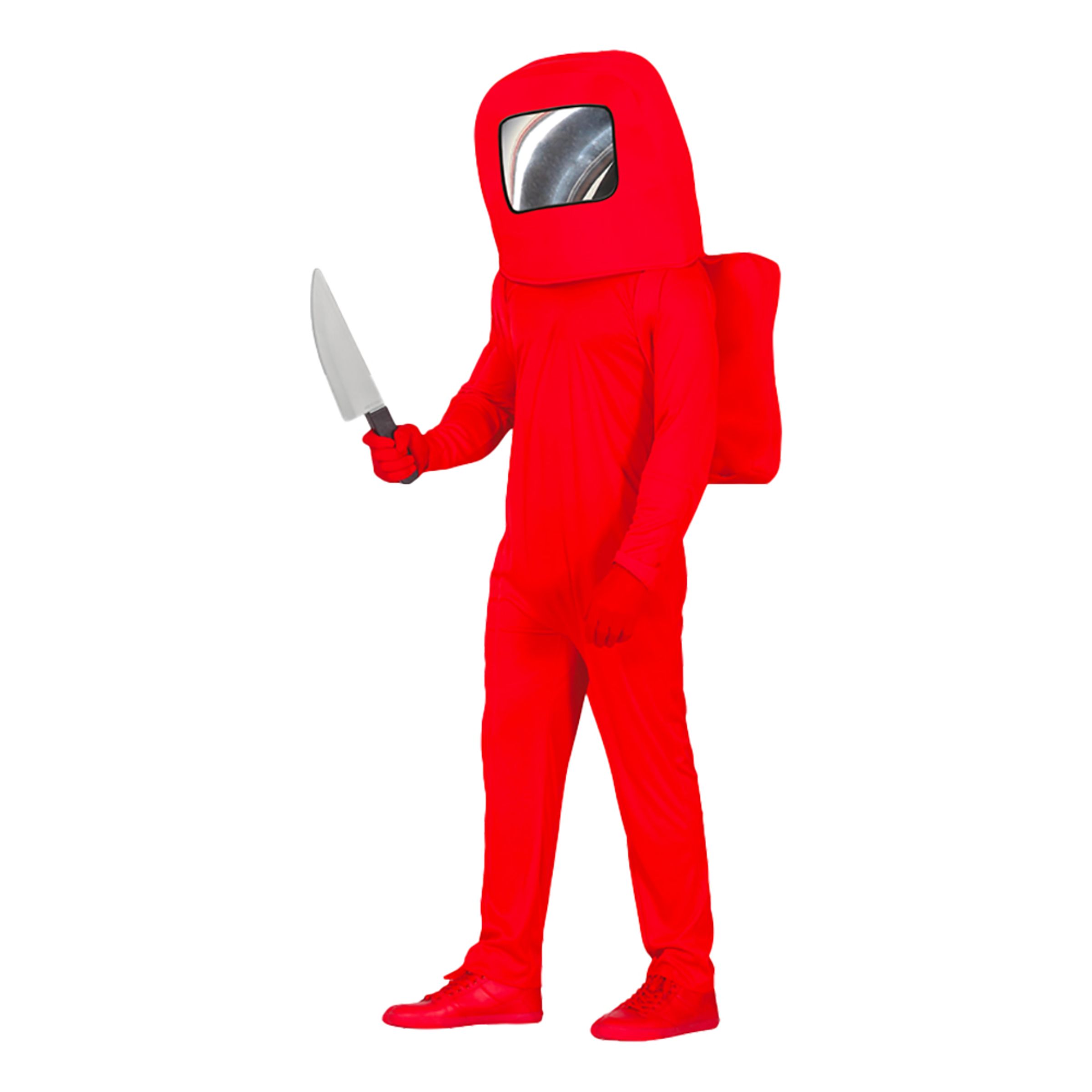 Bild föreställande produkten Röd Astronaut Teen Maskeraddräkt – 14-16 år