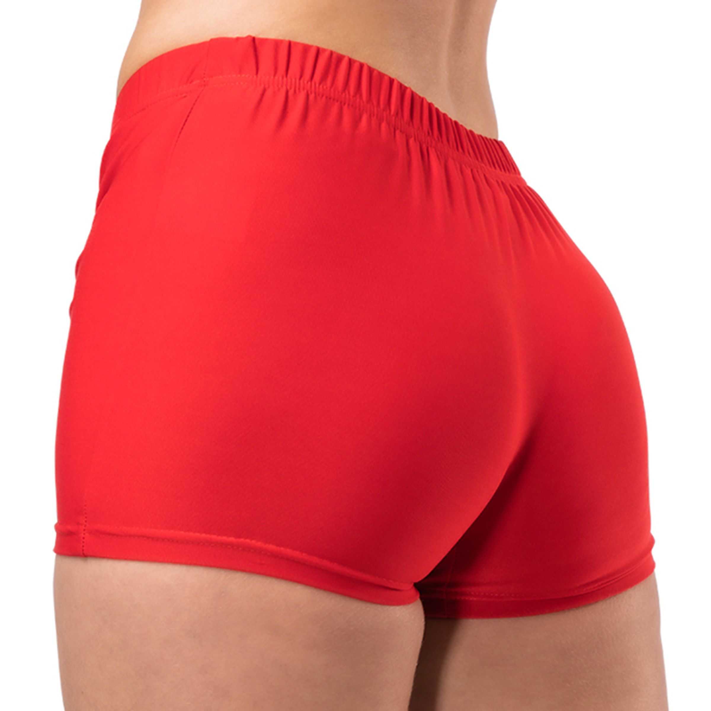 Bild föreställande produkten Röda Hotpants – Medium/Large