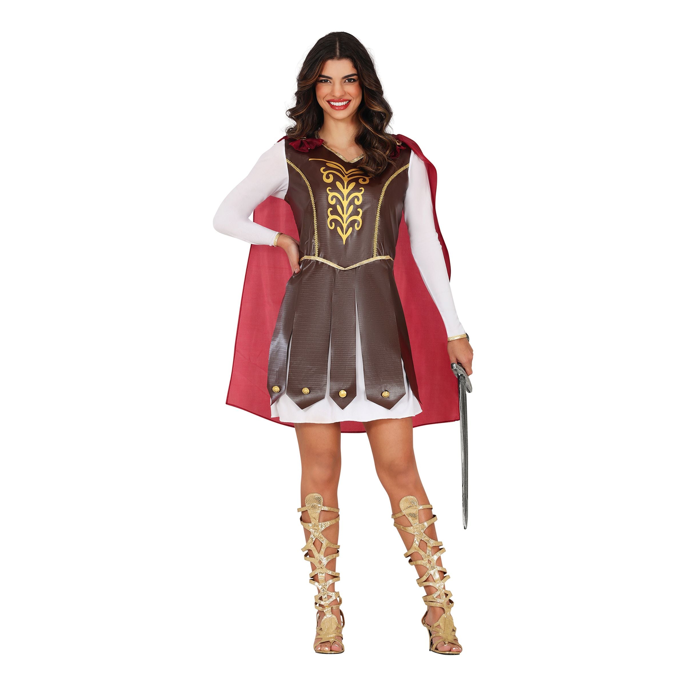 Bild föreställande produkten Romersk Krigare Klänning Maskeraddräkt – Medium