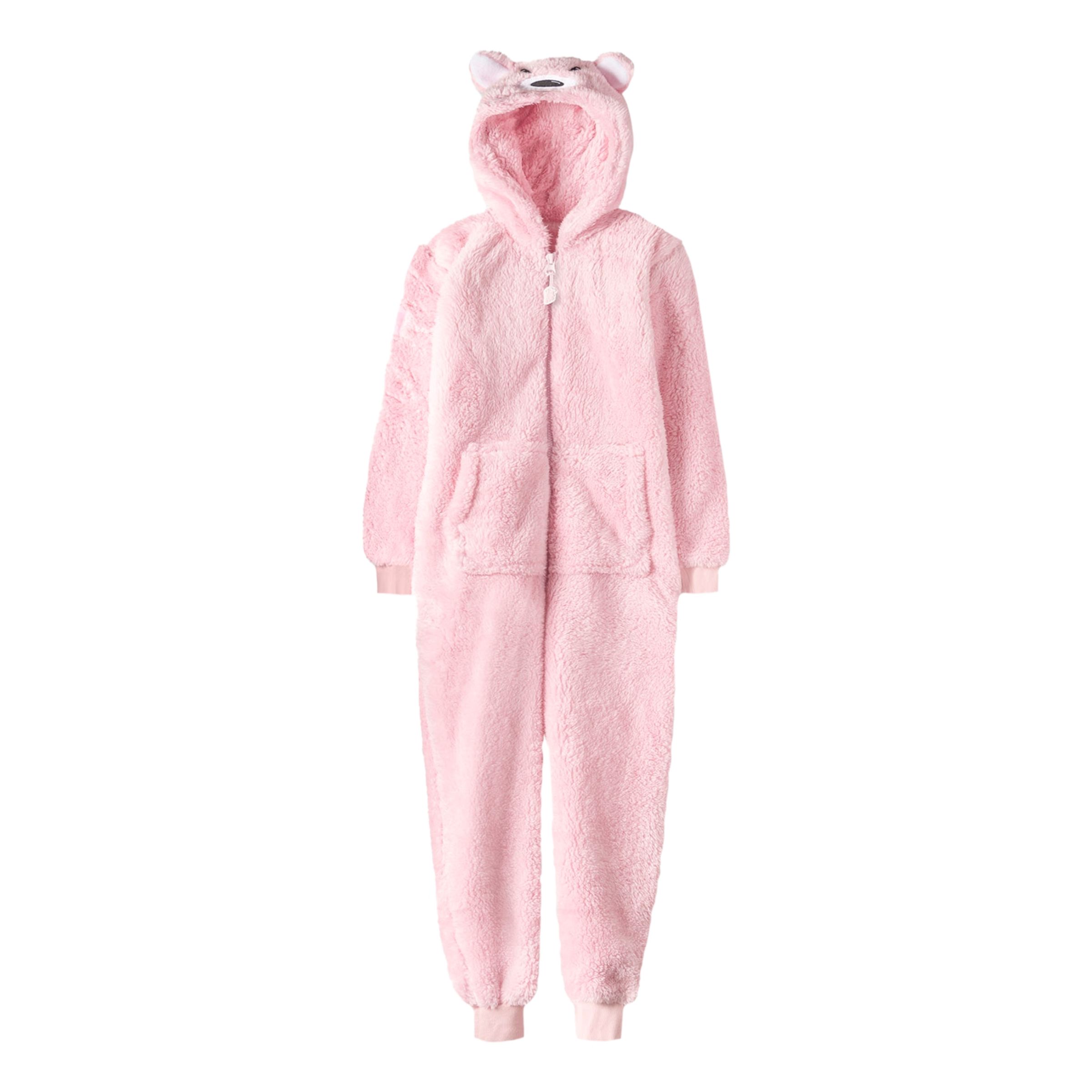 Bild föreställande produkten Rosa Björn Onesie för Barn – 1-2 år (86/92)