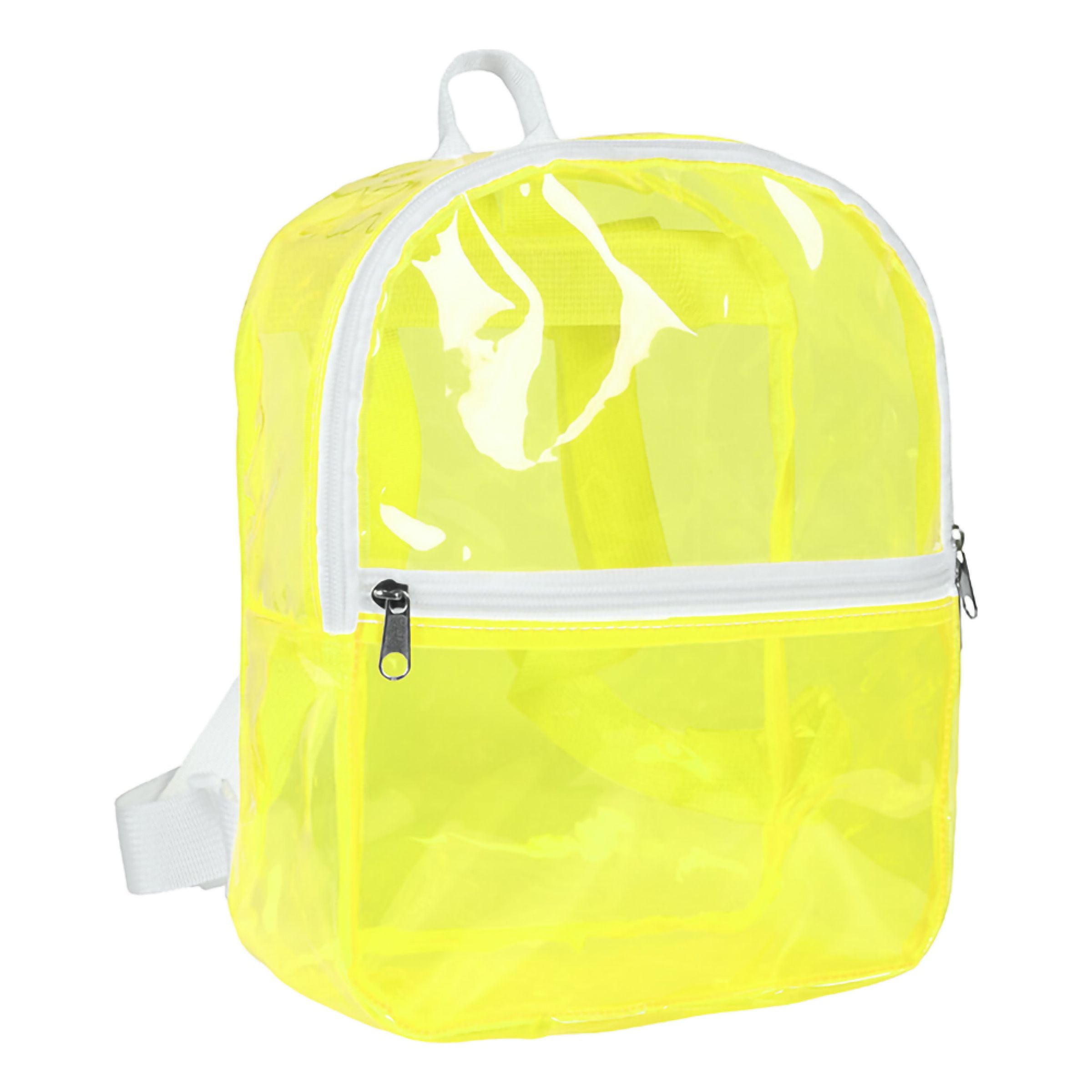 Bild föreställande produkten Ryggsäck Transparent Neongul