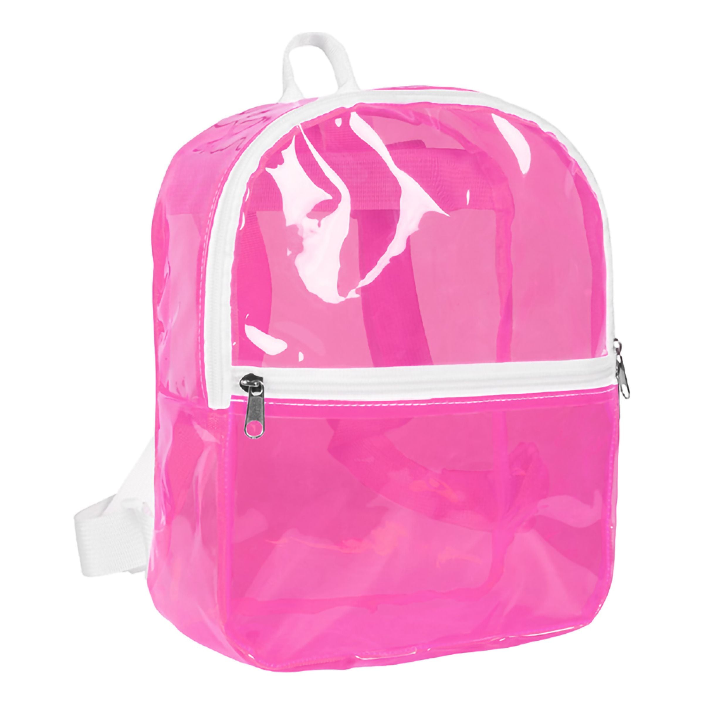 Bild föreställande produkten Ryggsäck Transparent Neonrosa
