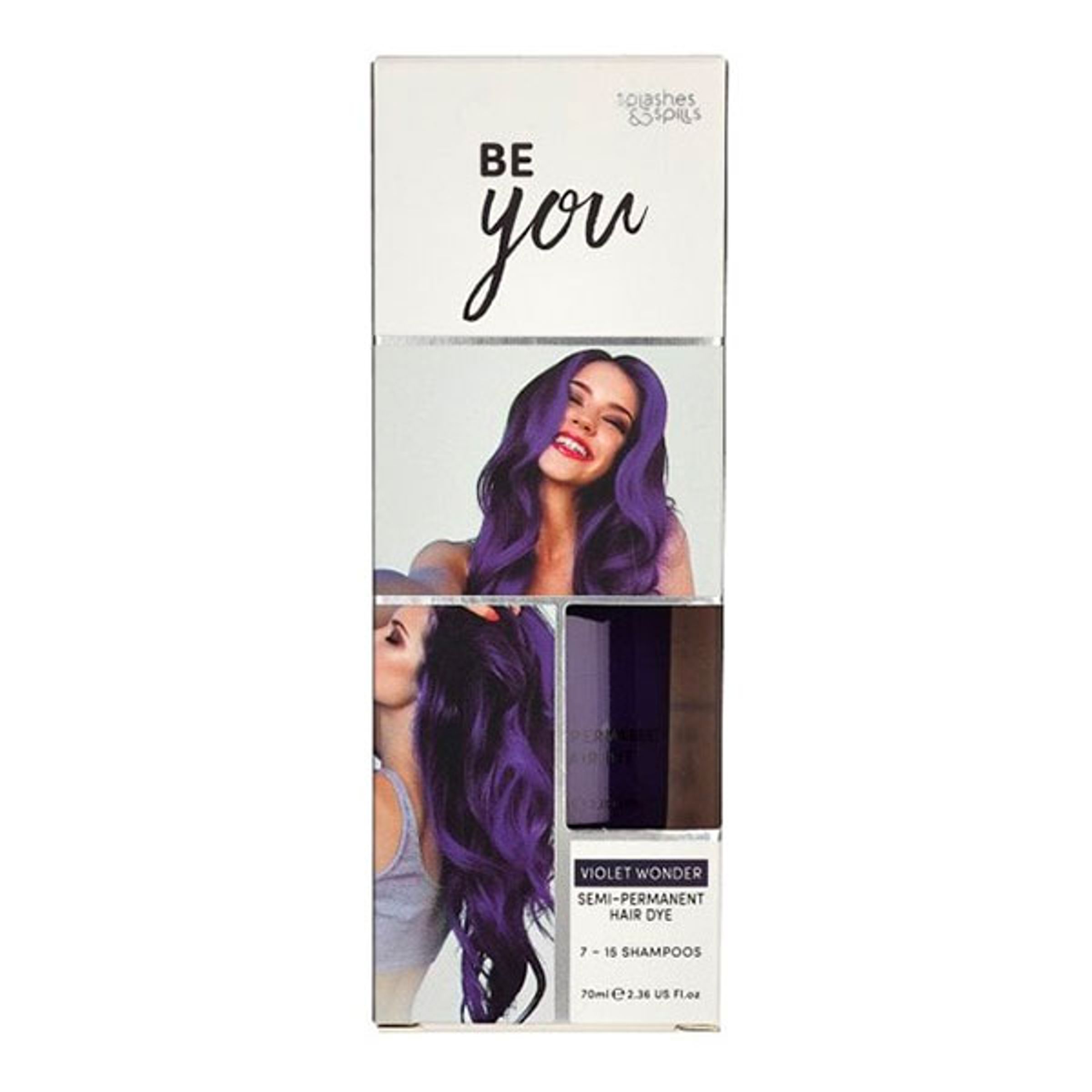 Bild föreställande produkten S&S Semi Permanent Hårfärg – Violet Wonder