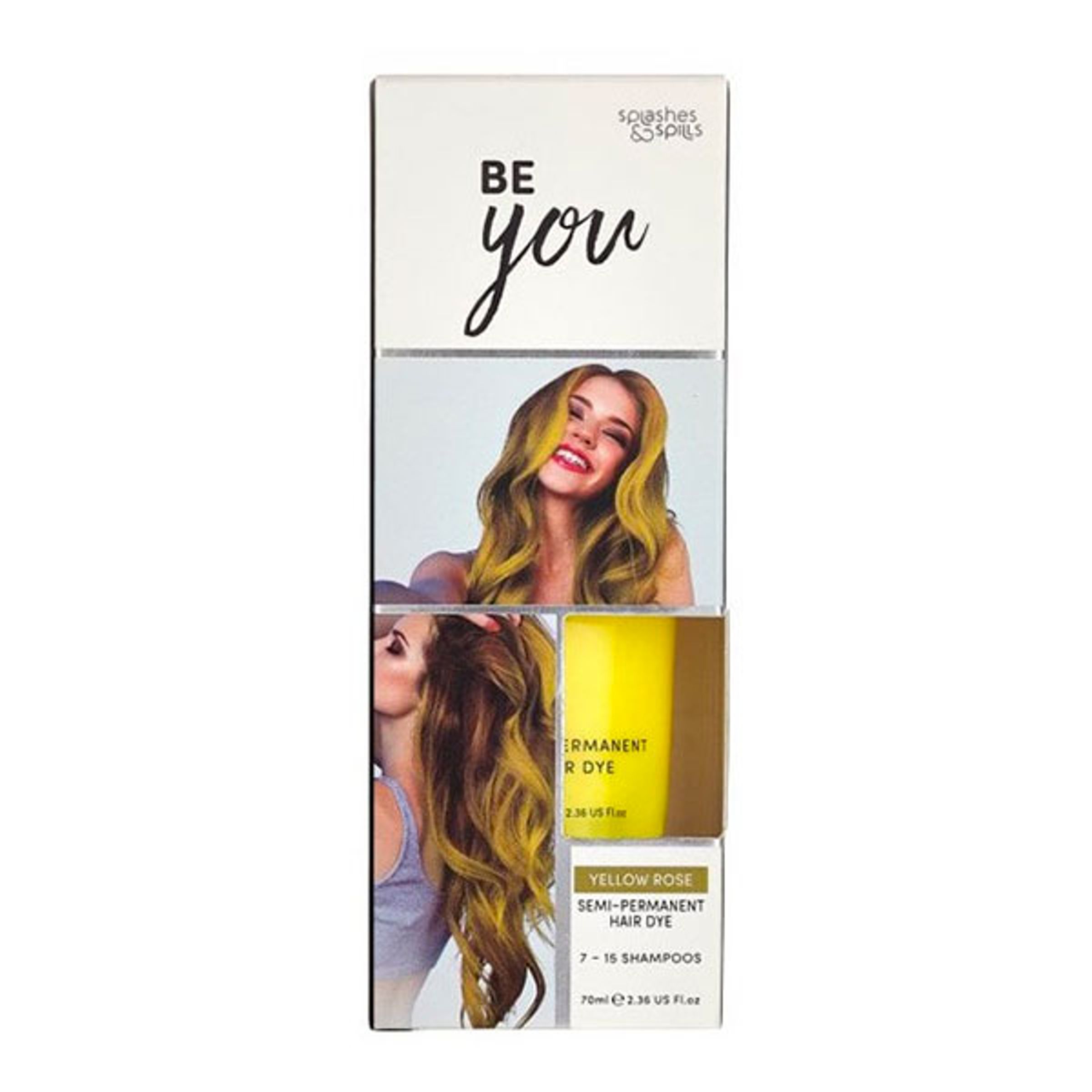 Bild föreställande produkten S&S Semi Permanent Hårfärg – Yellow Rose