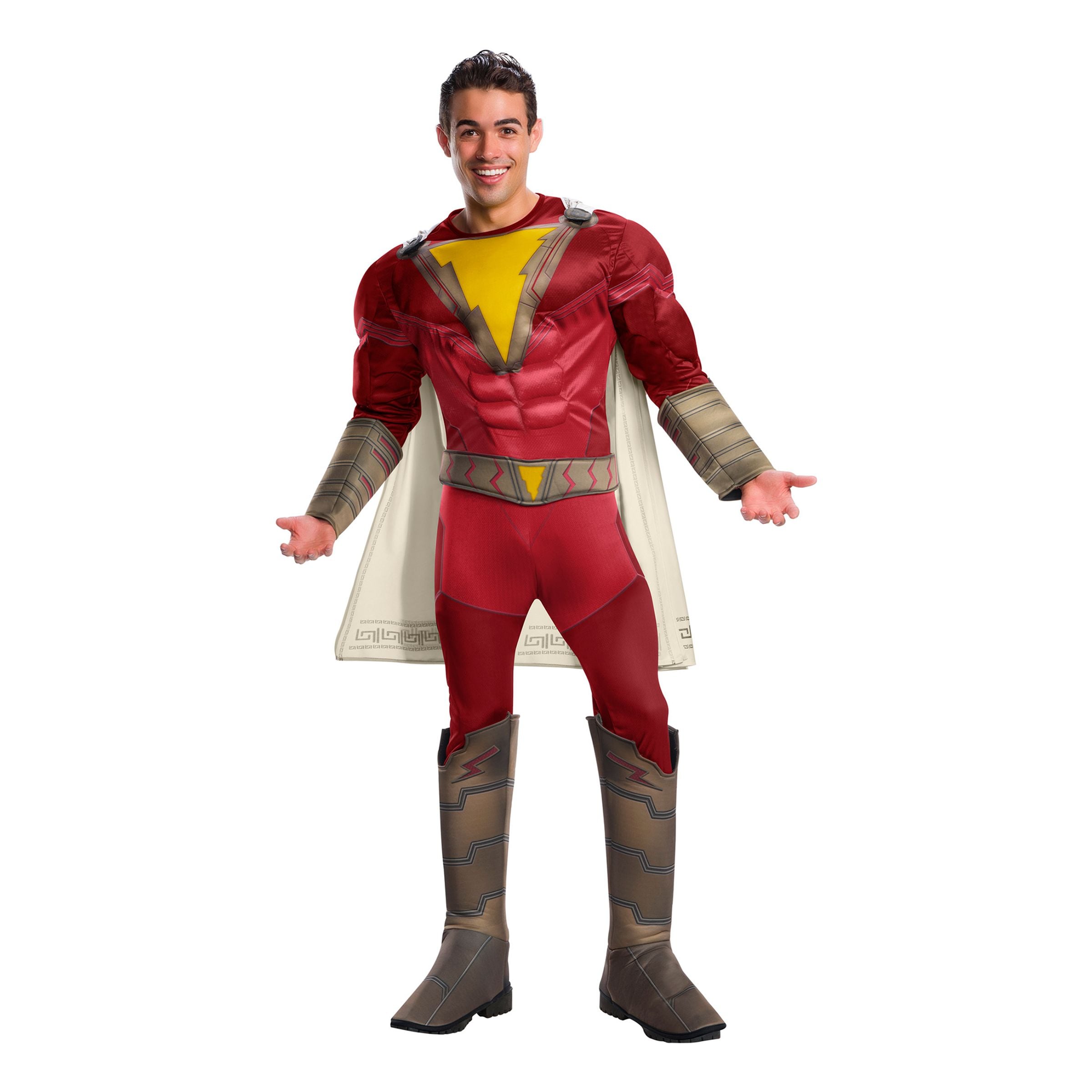 Bild föreställande produkten Shazam Deluxe Maskeraddräkt – X-Large