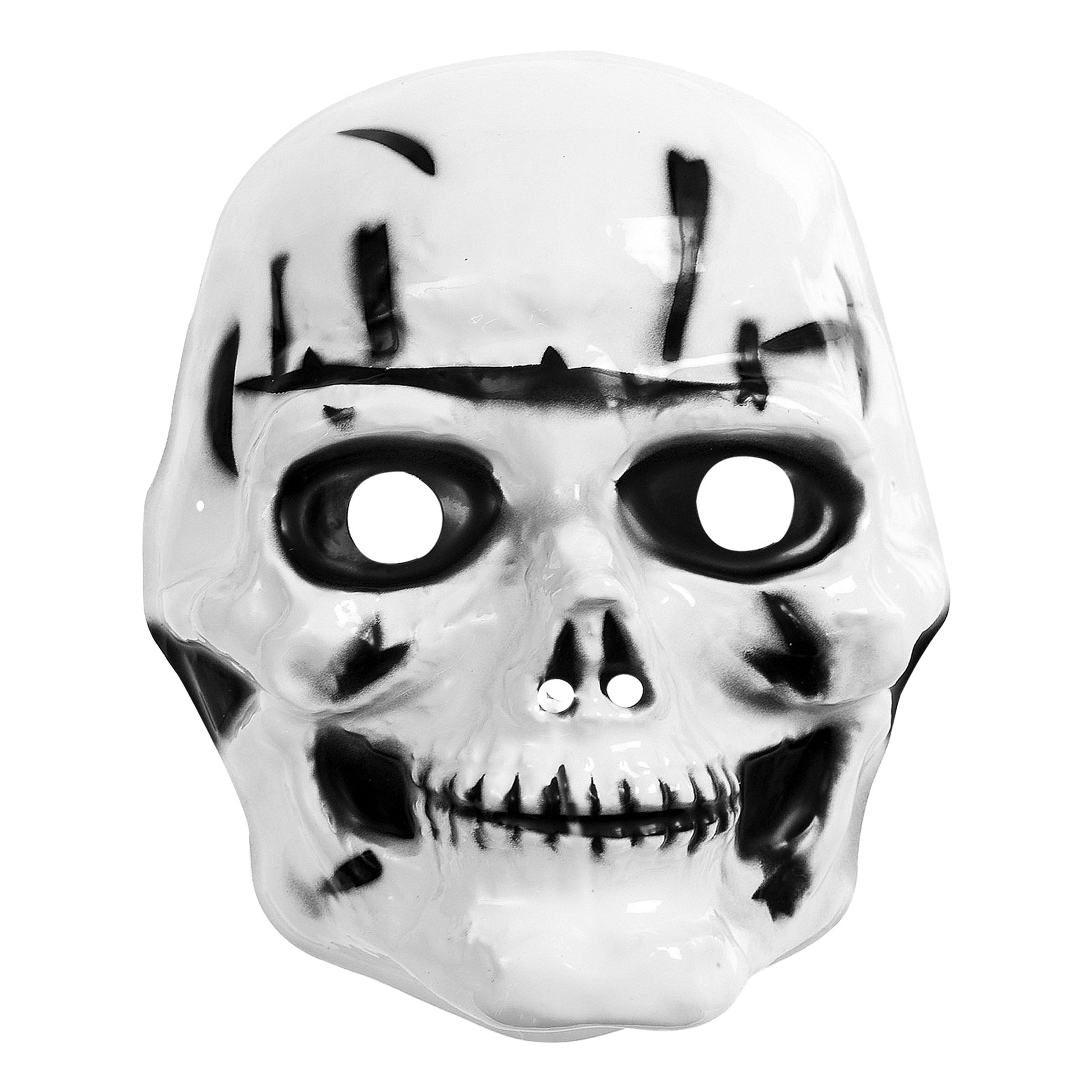 Bild föreställande produkten Skelett Mask i Plast – One size