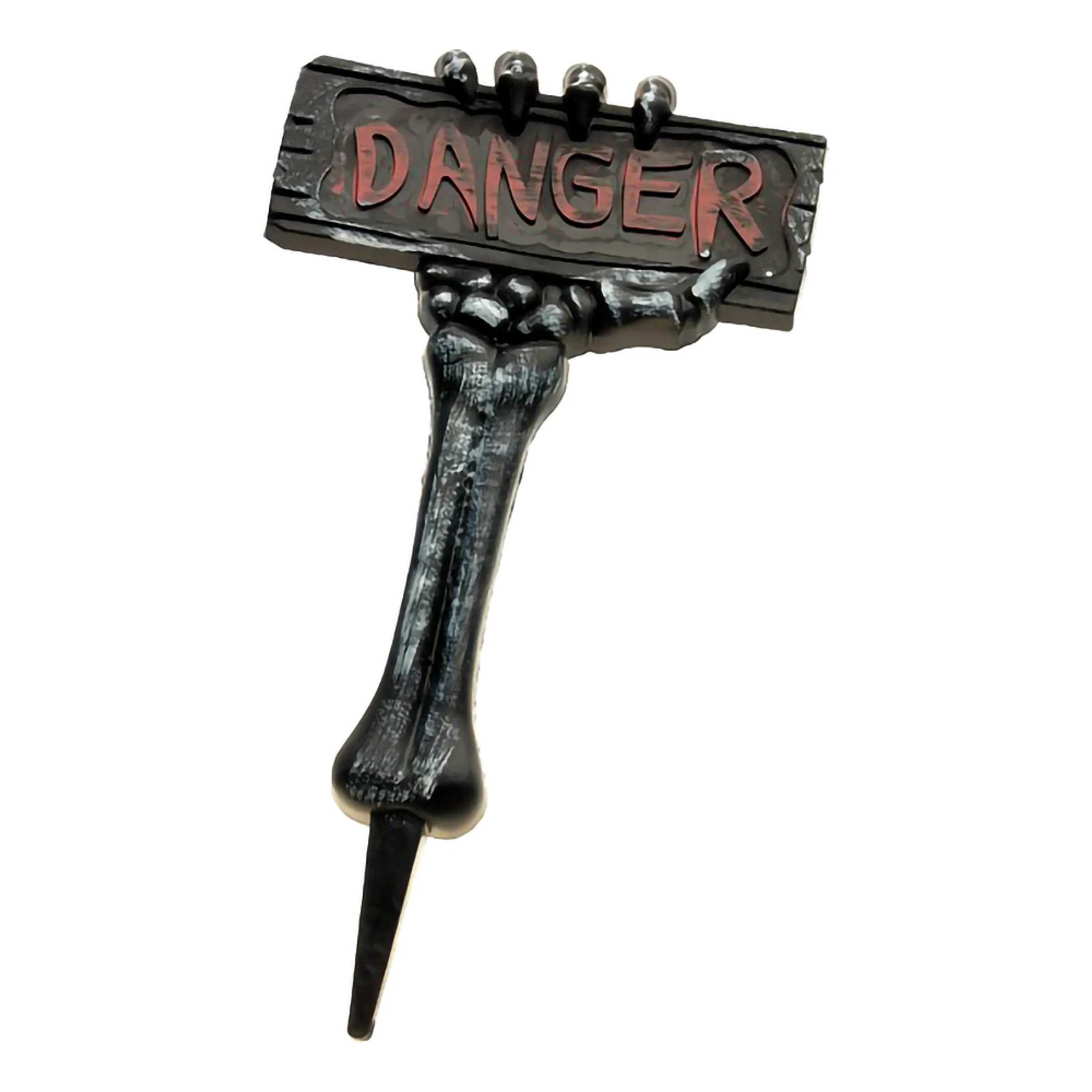 Bild föreställande produkten Skelettarm Danger Skylt