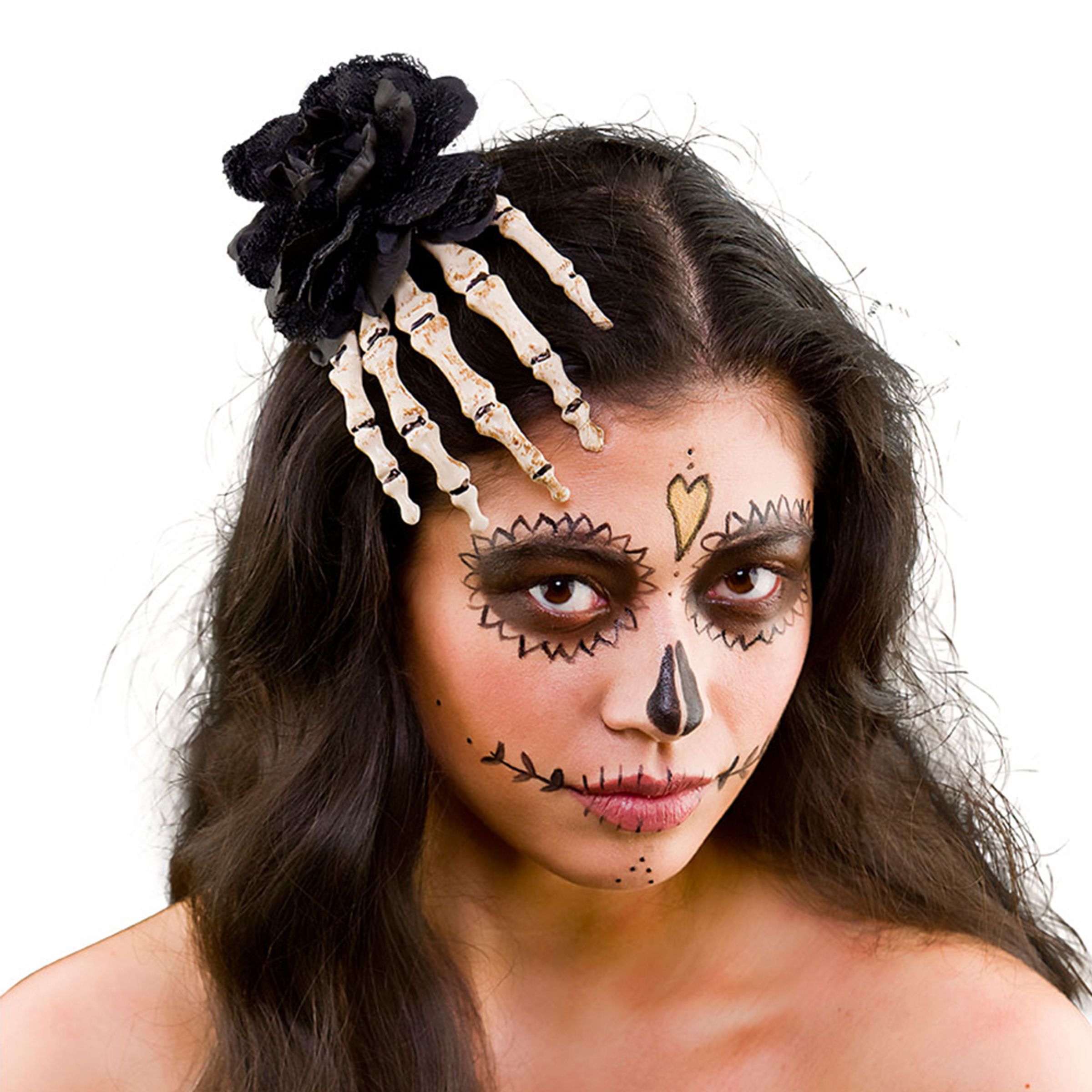 Bild föreställande produkten Skeletthand Hårklämma