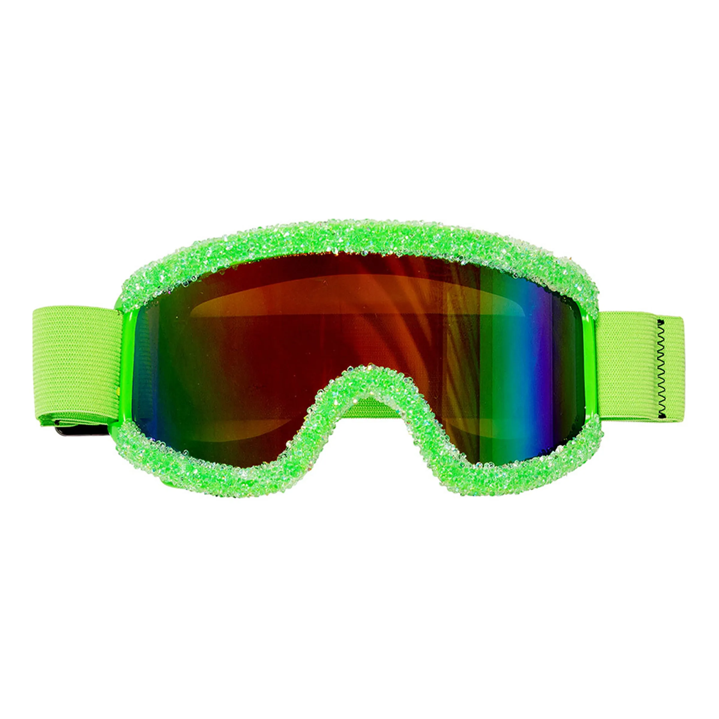Bild föreställande produkten Skidglasögon med Stenar Neongrön