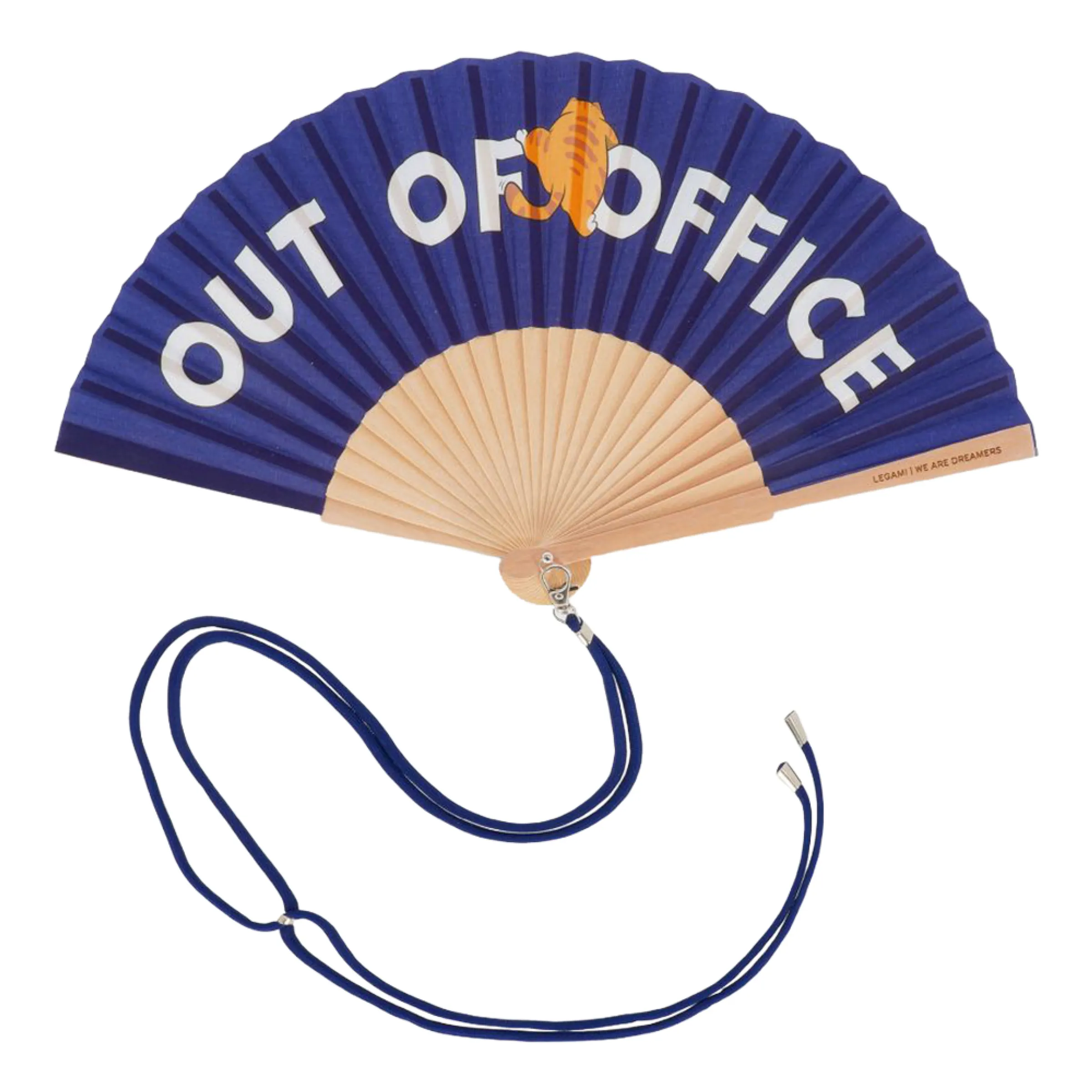 Bild föreställande produkten Solfjäder med Snöre Out of Office
