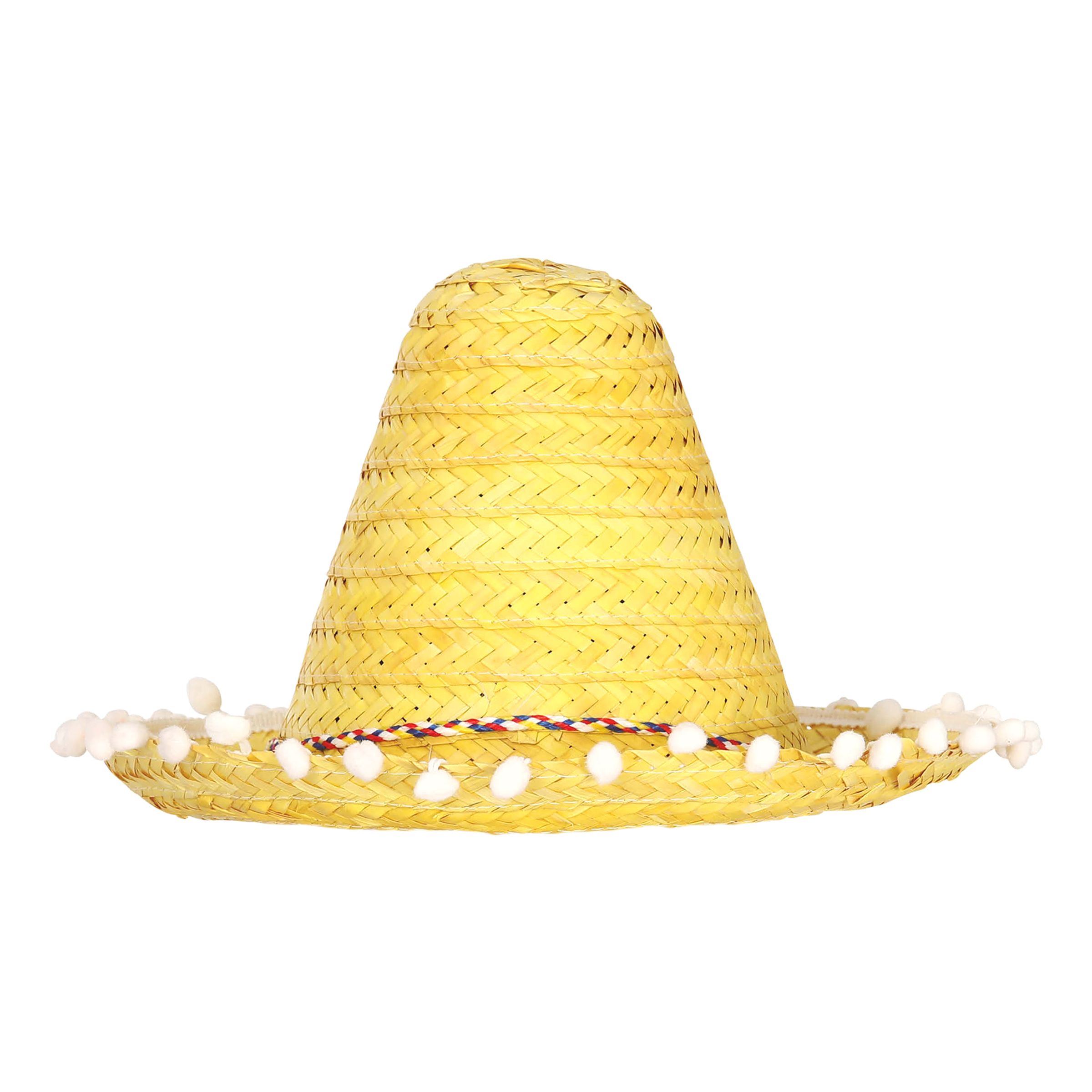 Bild föreställande produkten Sombrero Liten Gul – One size