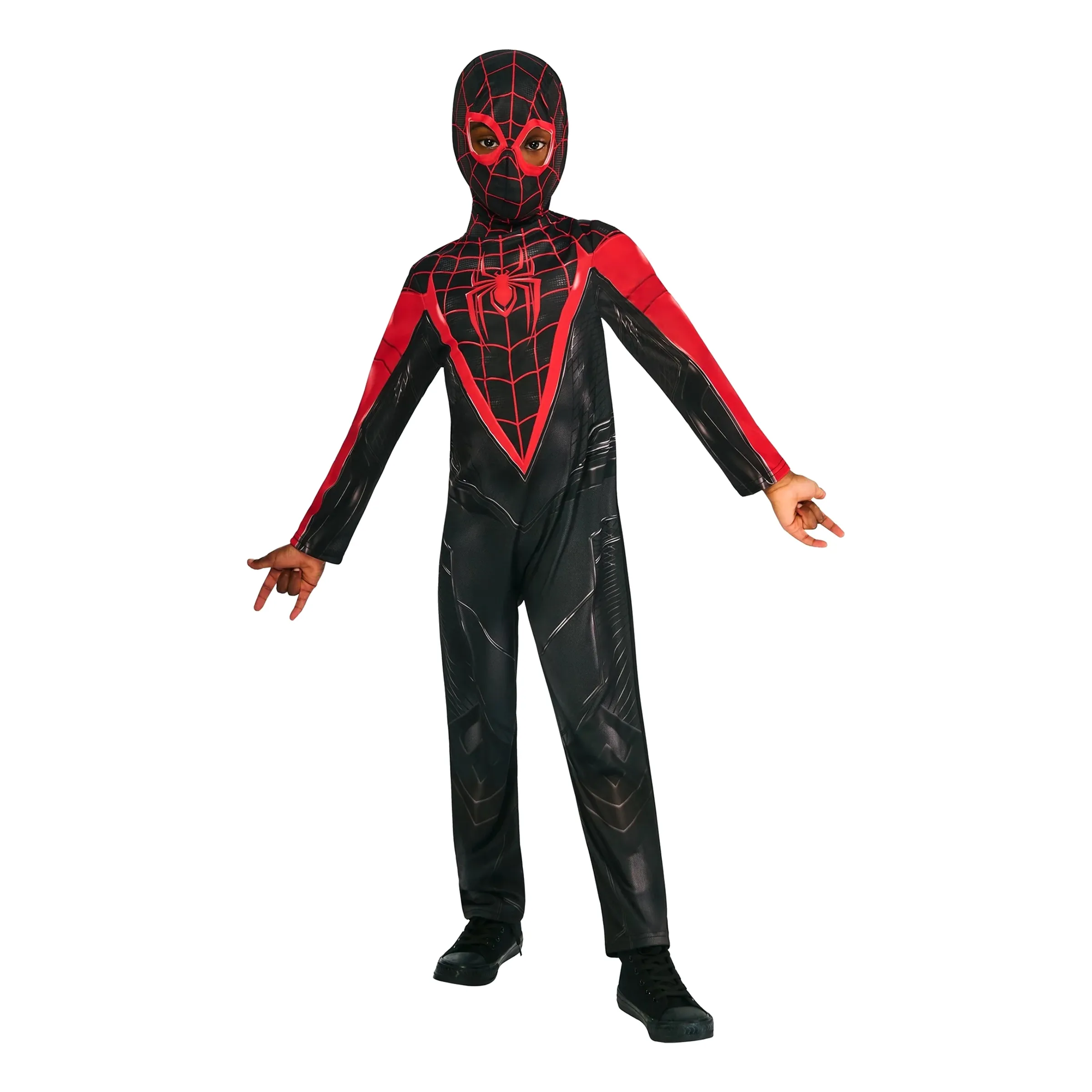 Bild föreställande produkten Spider-Man&trade; Miles Morales Gamerverse Barn Maskeraddräkt – X-Small
