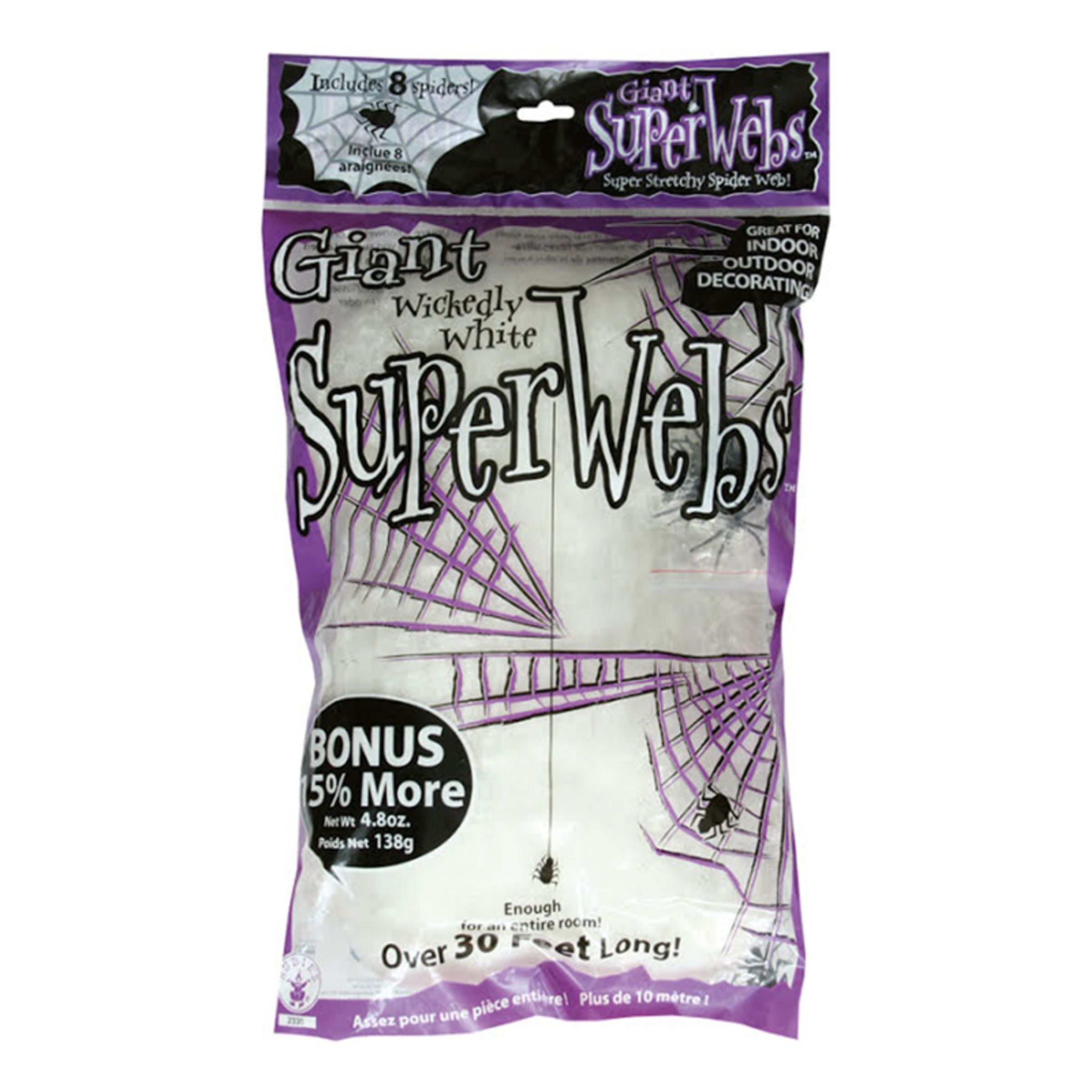 Bild föreställande produkten Spindelnät Jättepåse