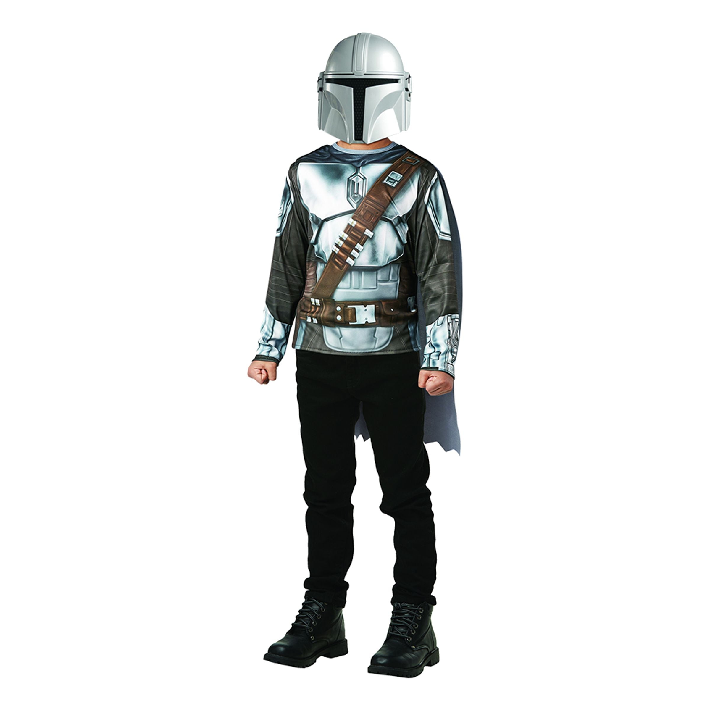 Bild föreställande produkten Star Wars Mandalorian Barn Budget Maskeraddräkt – One size