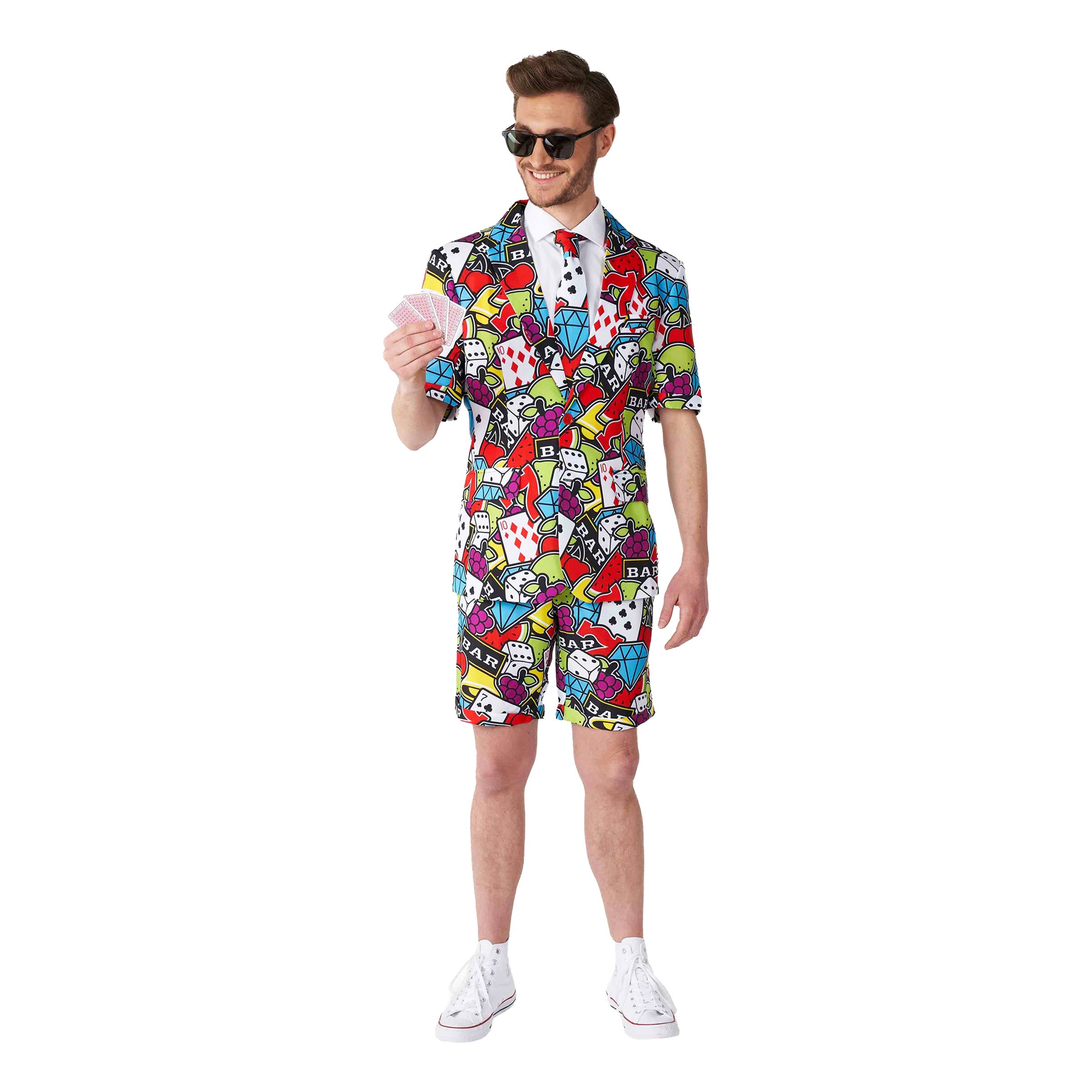 Bild föreställande produkten Suitmeister Casino Icons Summer Kostym – 58