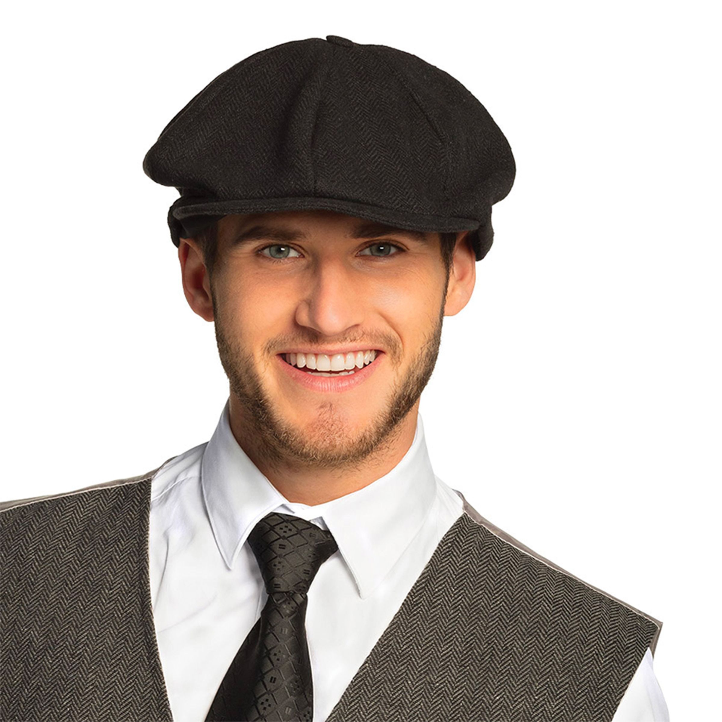 Bild föreställande produkten Svart Gubbkeps – One size