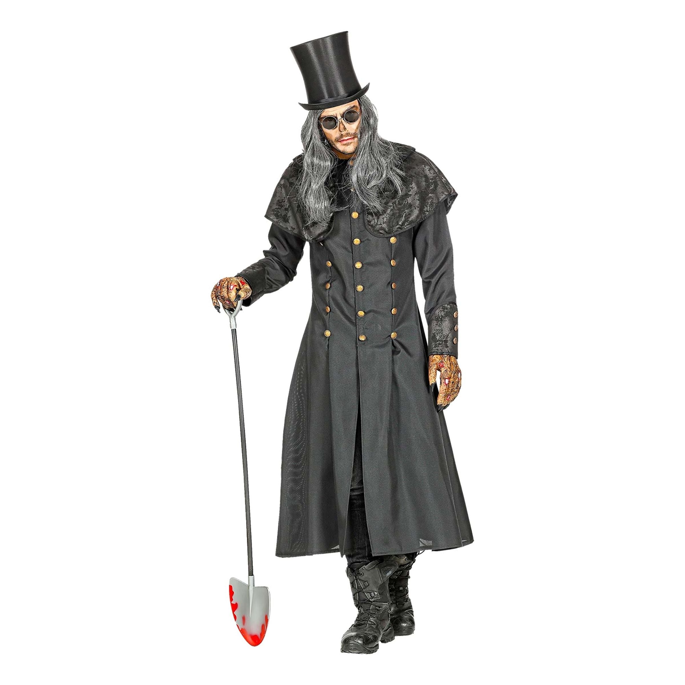 Bild föreställande produkten Svart Kappa Halloween Maskeraddräkt – X-Large/XX-Large