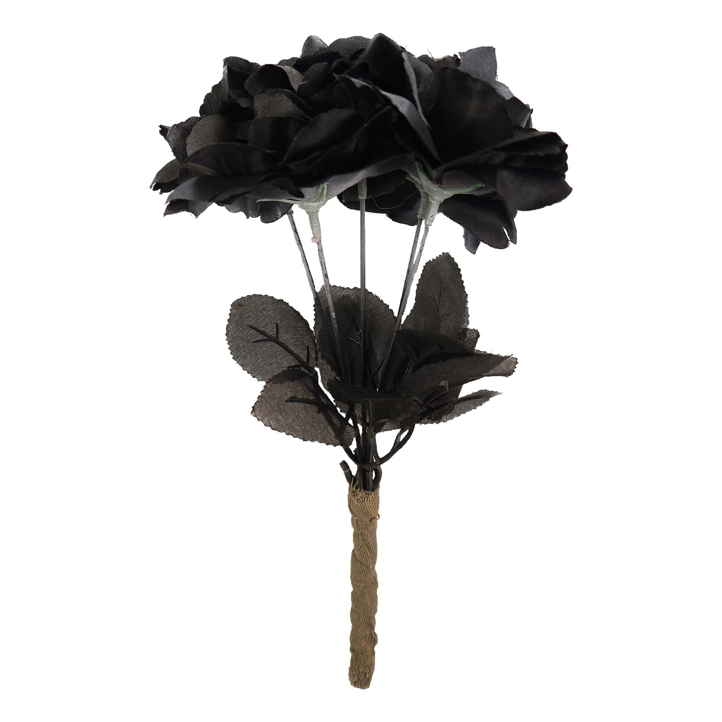 Bild föreställande produkten Svarta Rosor i Plast